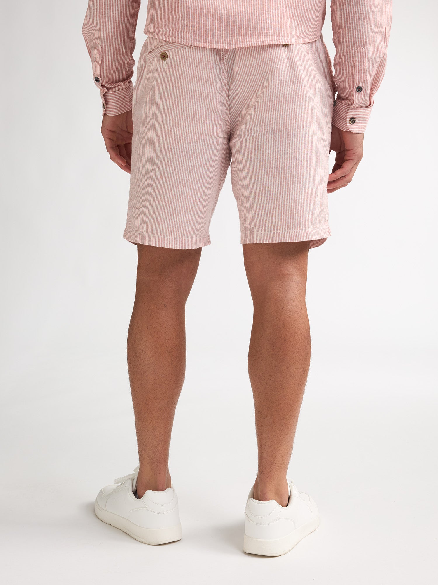 Petrol Industries Men Shorts Chino Fit Light Coral