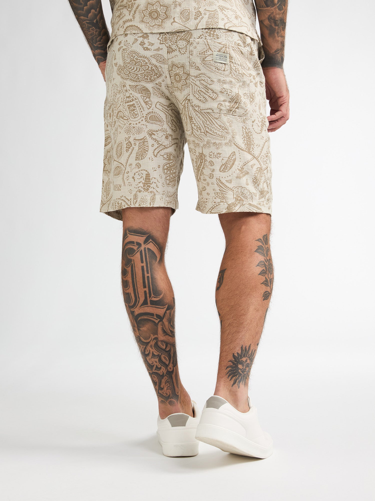 Petrol Industries Men Shorts Chino Fit Seashell