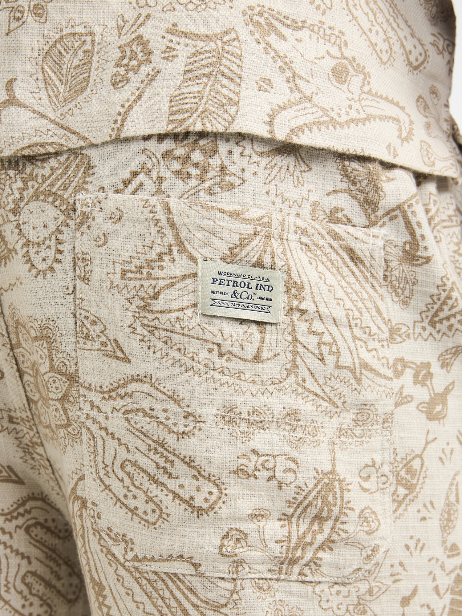 Petrol Industries Men Shorts Chino Fit Seashell