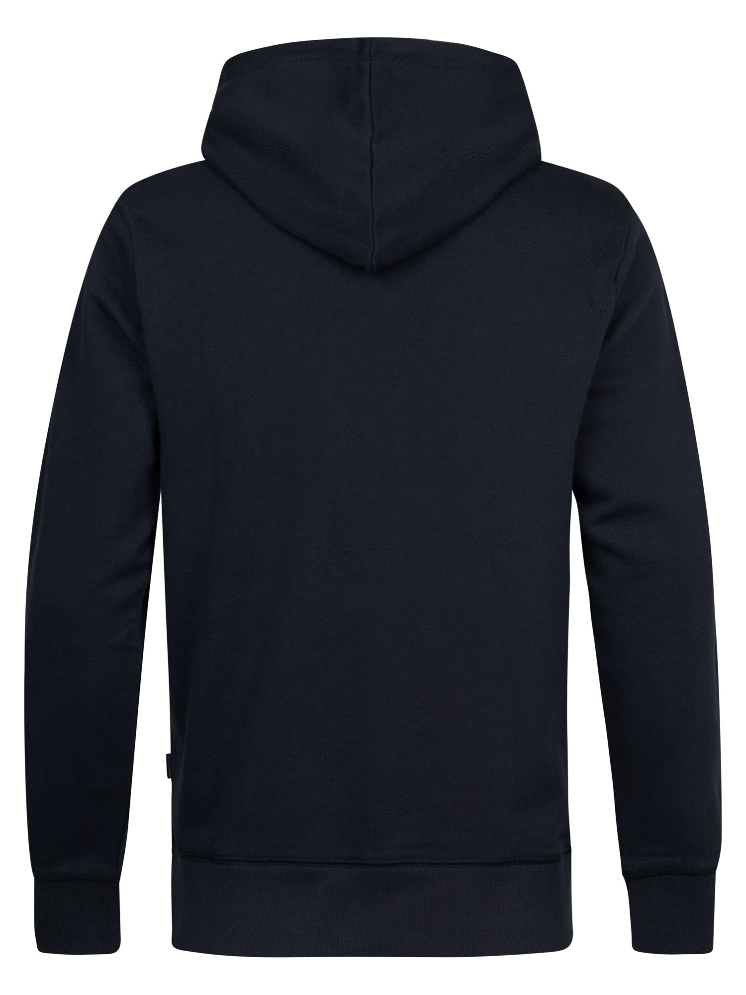 Petrol Industries Men Sweater Hooded Regular Fit Navy Blue