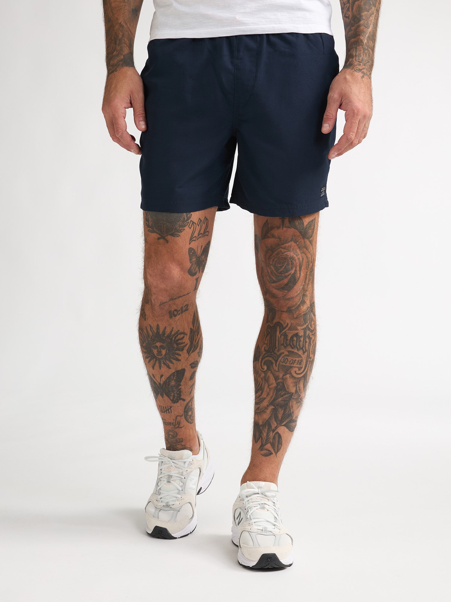 Petrol Industries Men Swimshort Regular Fit Navy Blue