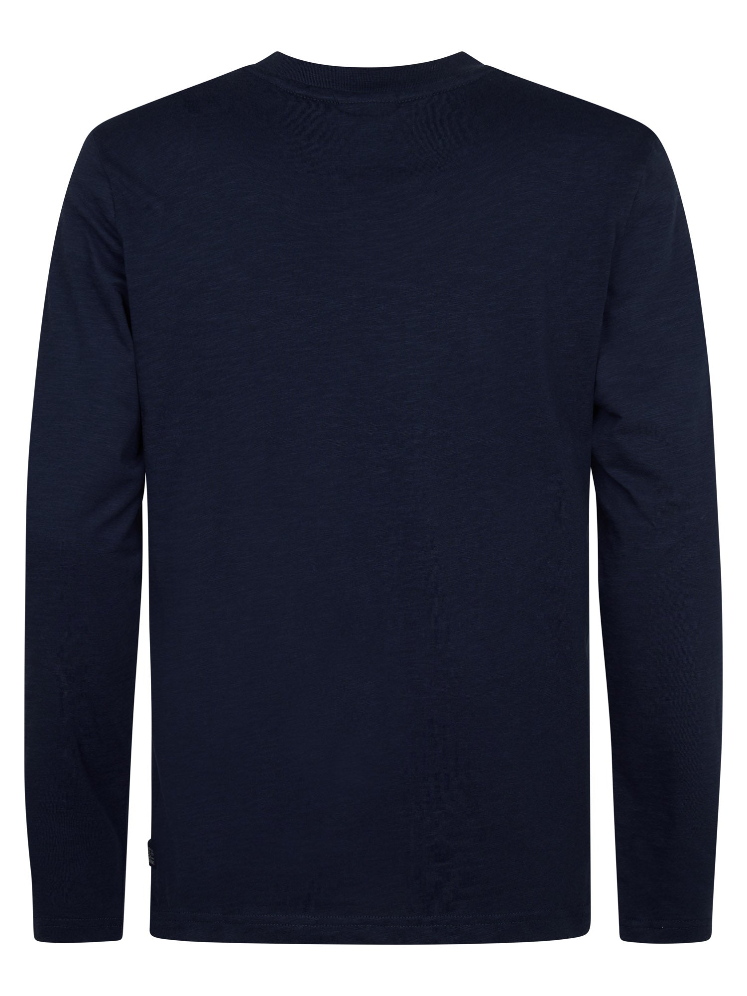 Petrol Industries Men T-Shirt Long Sleeve Regular Fit Navy Blue