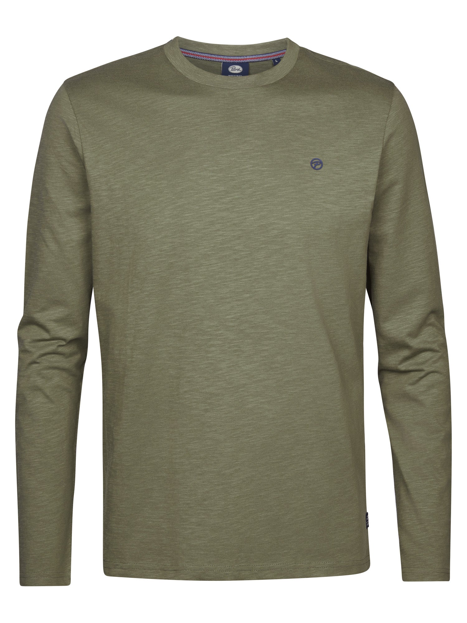 Petrol Industries Men T-Shirt Long Sleeve Regular Fit Dusty Army