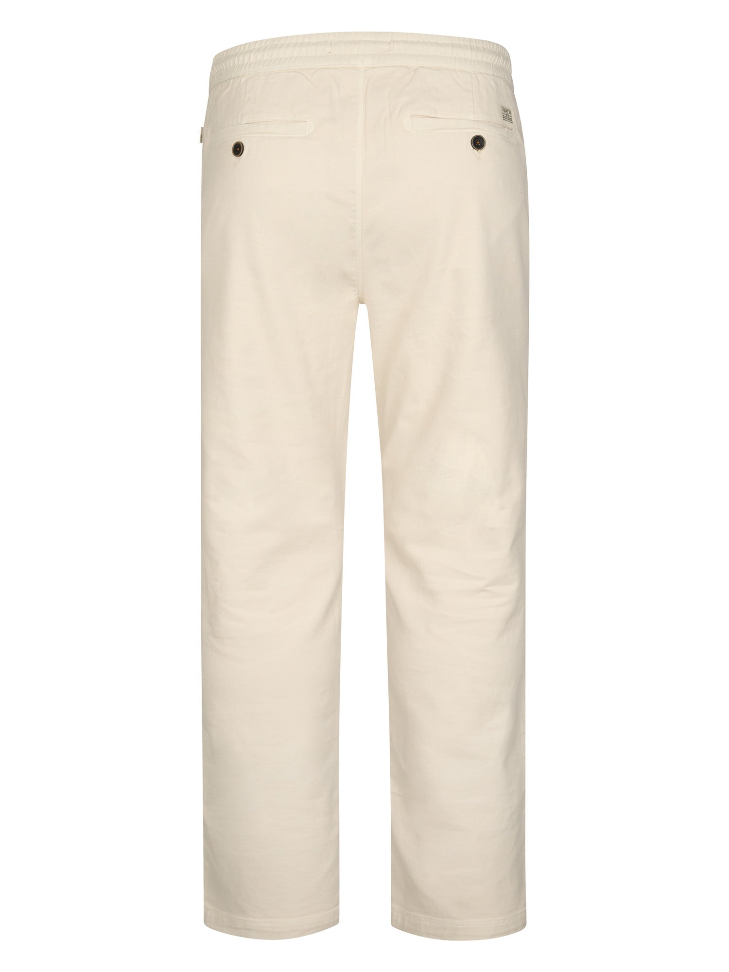 Petrol Industries Men Non Denim Trouser Tapered Fit Elastic Waistband Seashell