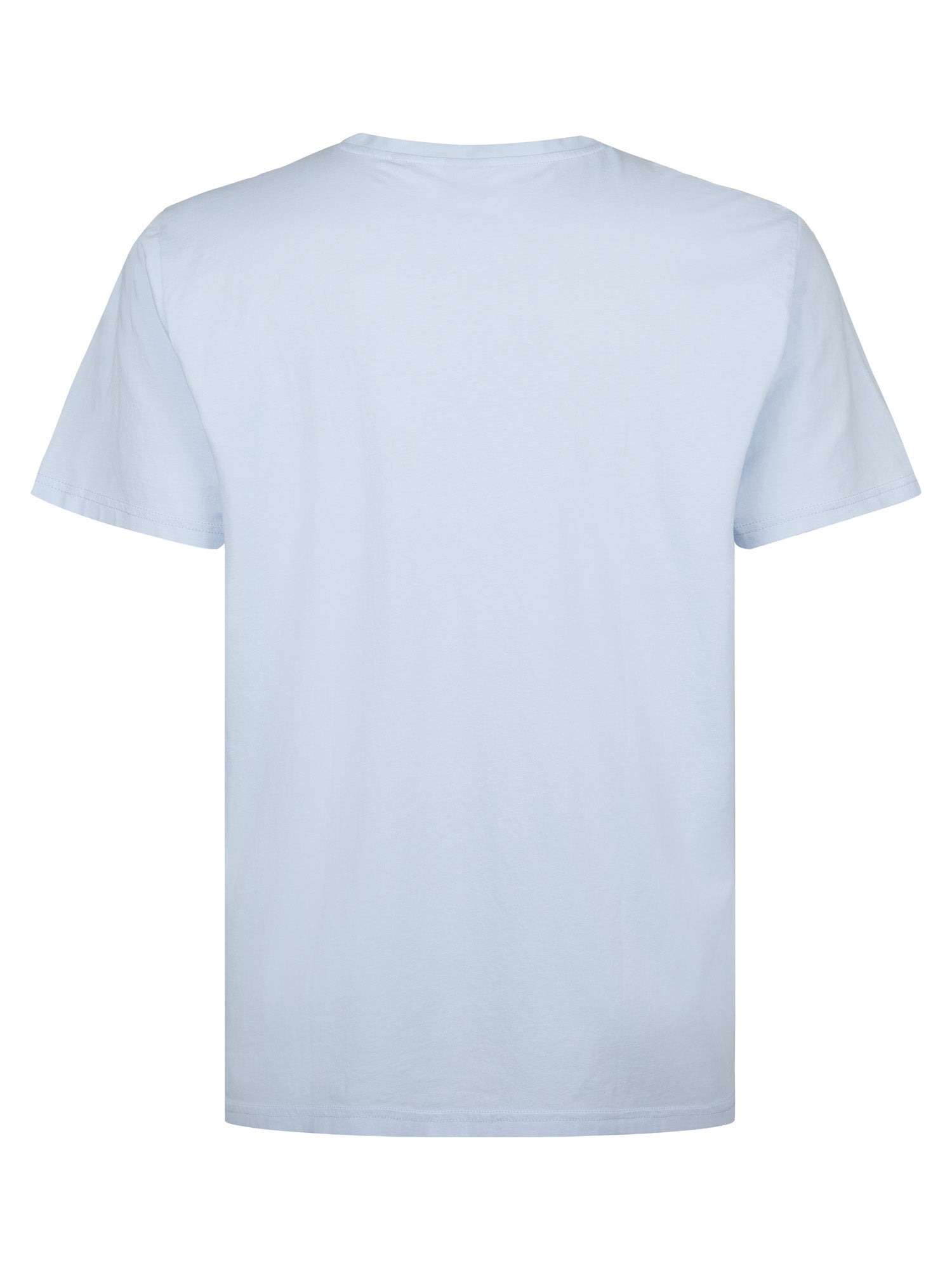 Petrol Industries Men T-Shirt Short Sleeve Regular Plus Fit Sky