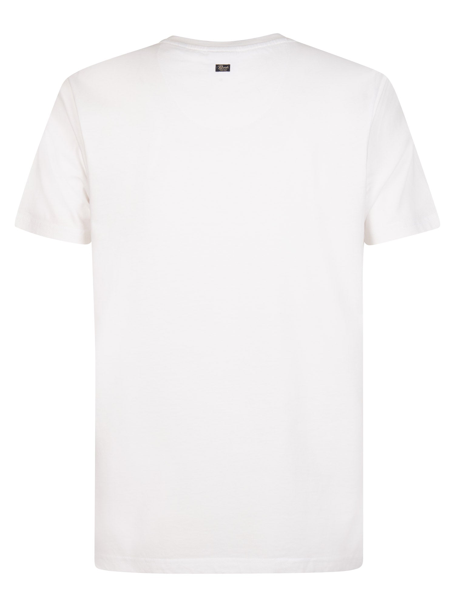 Petrol Industries Men T-Shirt Short Sleeve Regular Fit Bright White
