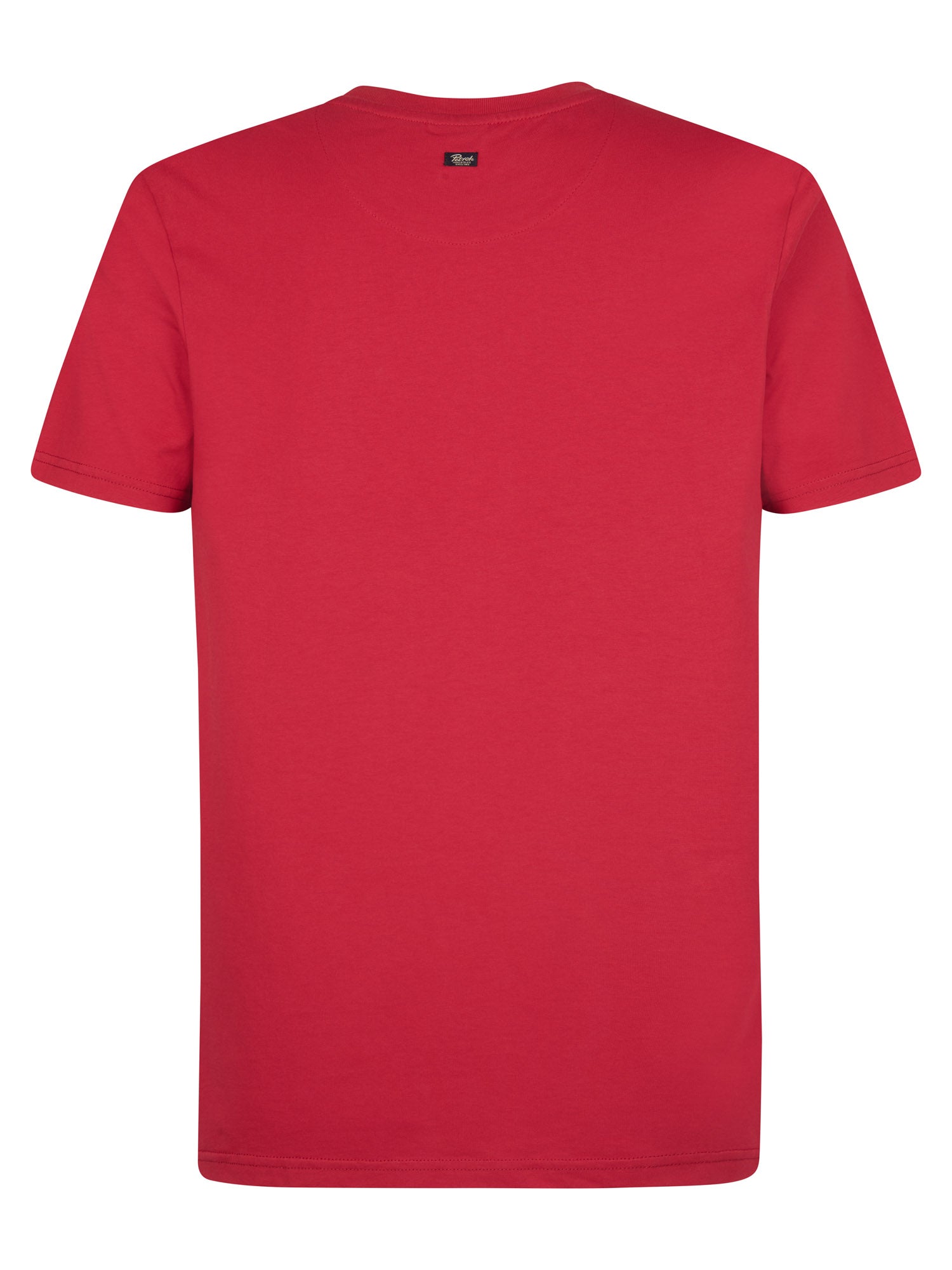 Petrol Industries Men T-Shirt Short Sleeve Classic Print Regular Fit Fire Red