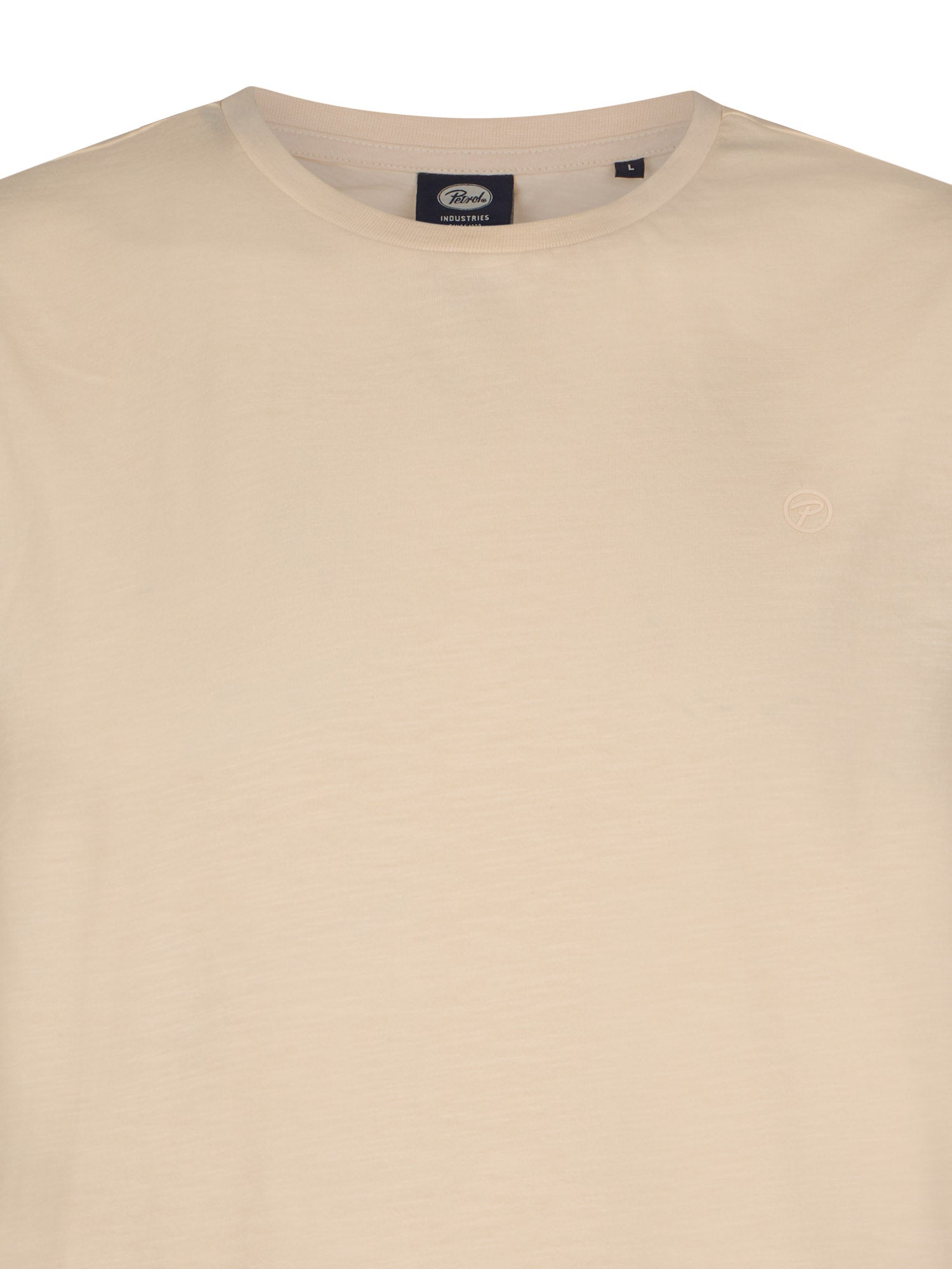 Petrol Industries Men T-Shirt Short Sleeve Regular Fit Seashell