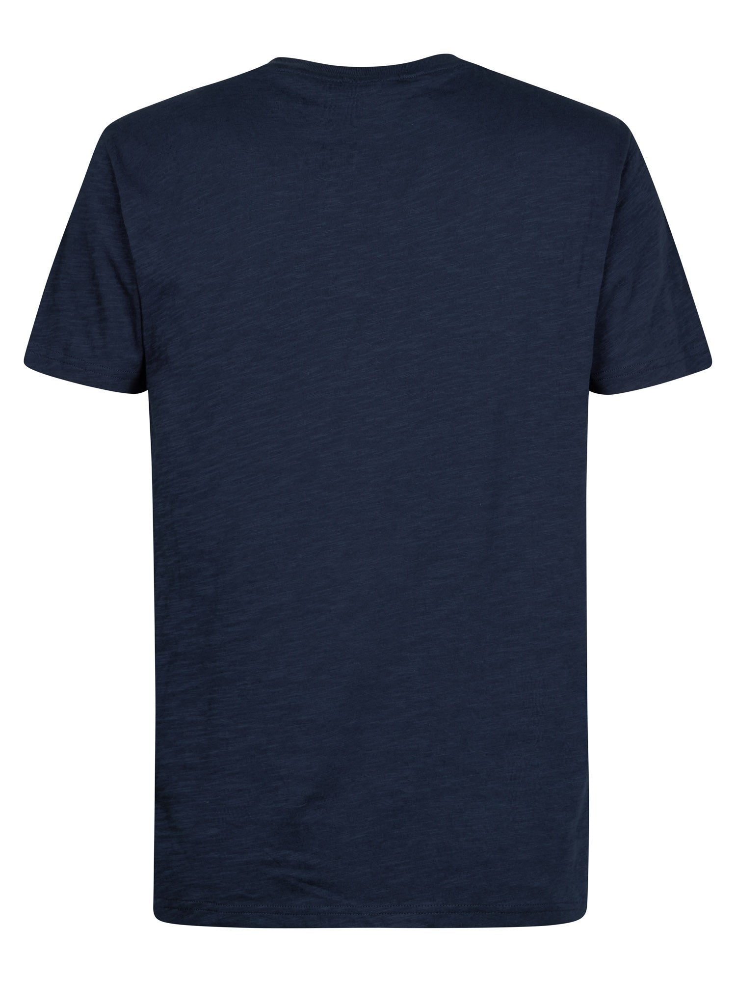 Petrol Industries Men T-Shirt Short Sleeve Regular Fit Navy Blue