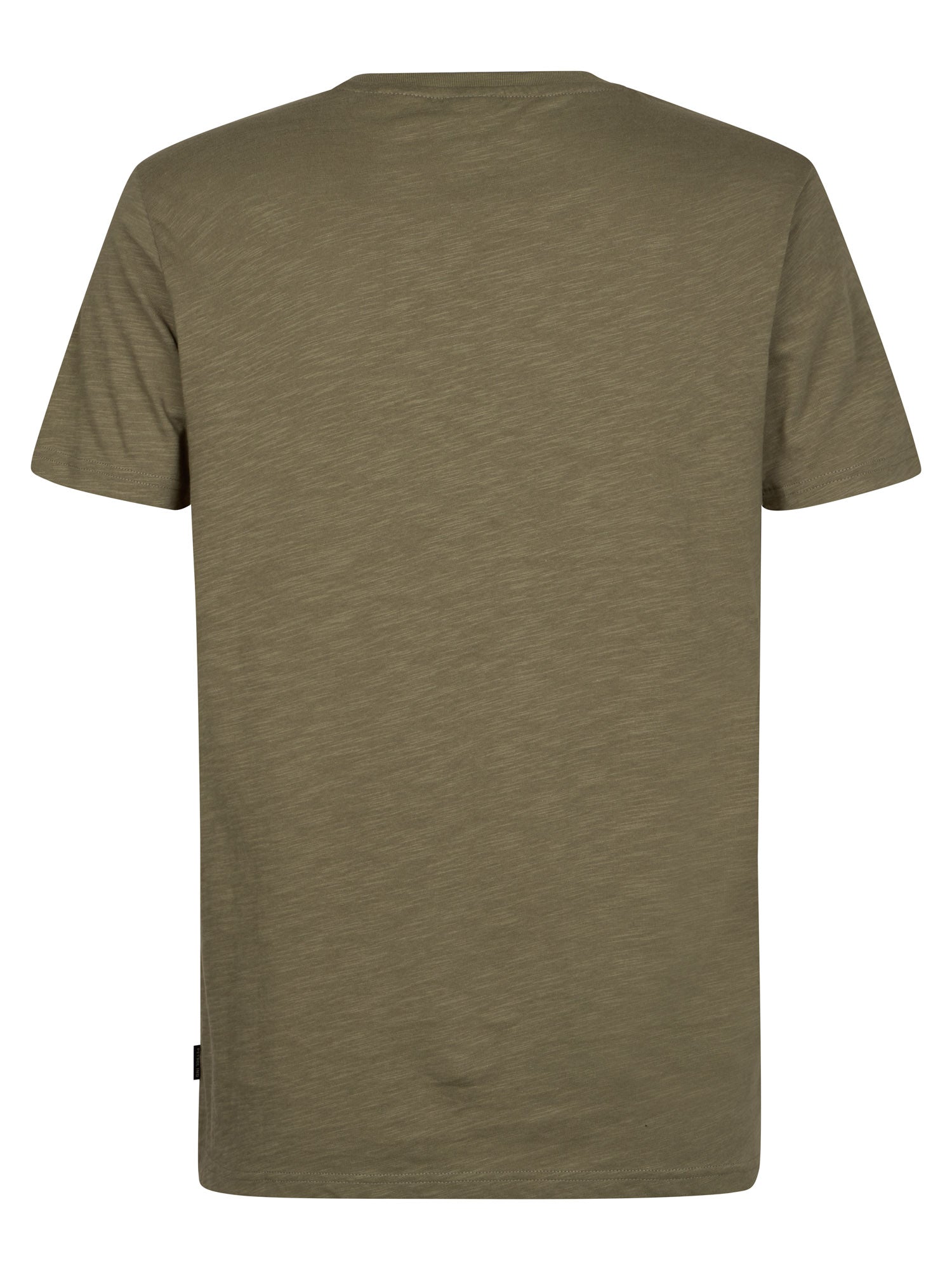 Petrol Industries Men T-Shirt Short Sleeve Regular Fit Dusty Army