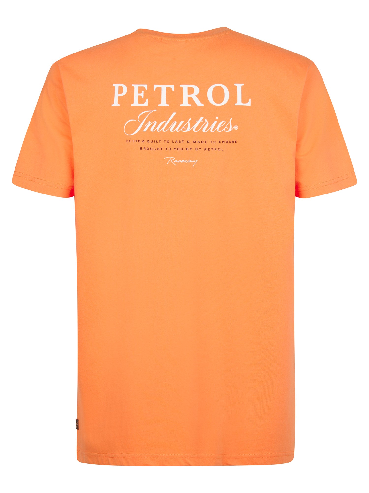 Petrol Industries Men T-Shirt Short Sleeve Classic Print Regular Fit Muskmelon