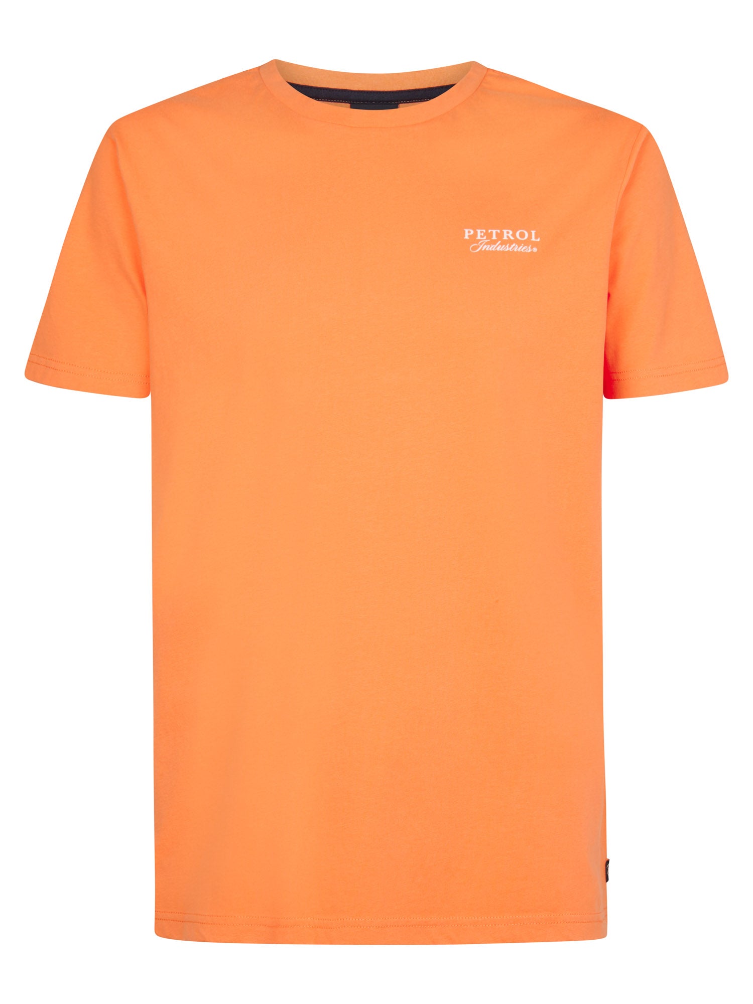 Petrol Industries Men T-Shirt Short Sleeve Classic Print Regular Fit Muskmelon