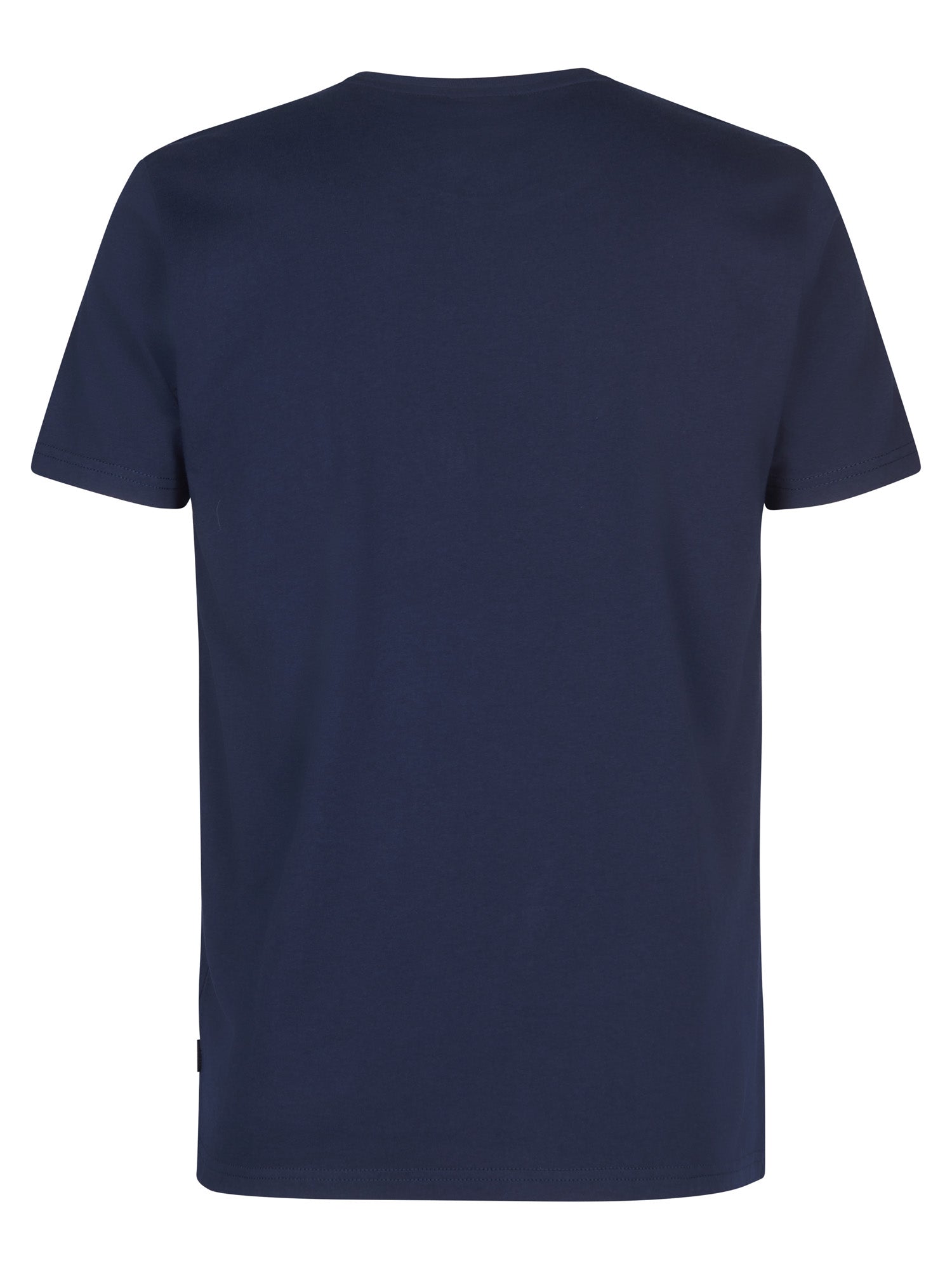 Petrol Industries Men T-Shirt Short Sleeve Classic Print Regular Fit Navy Blue