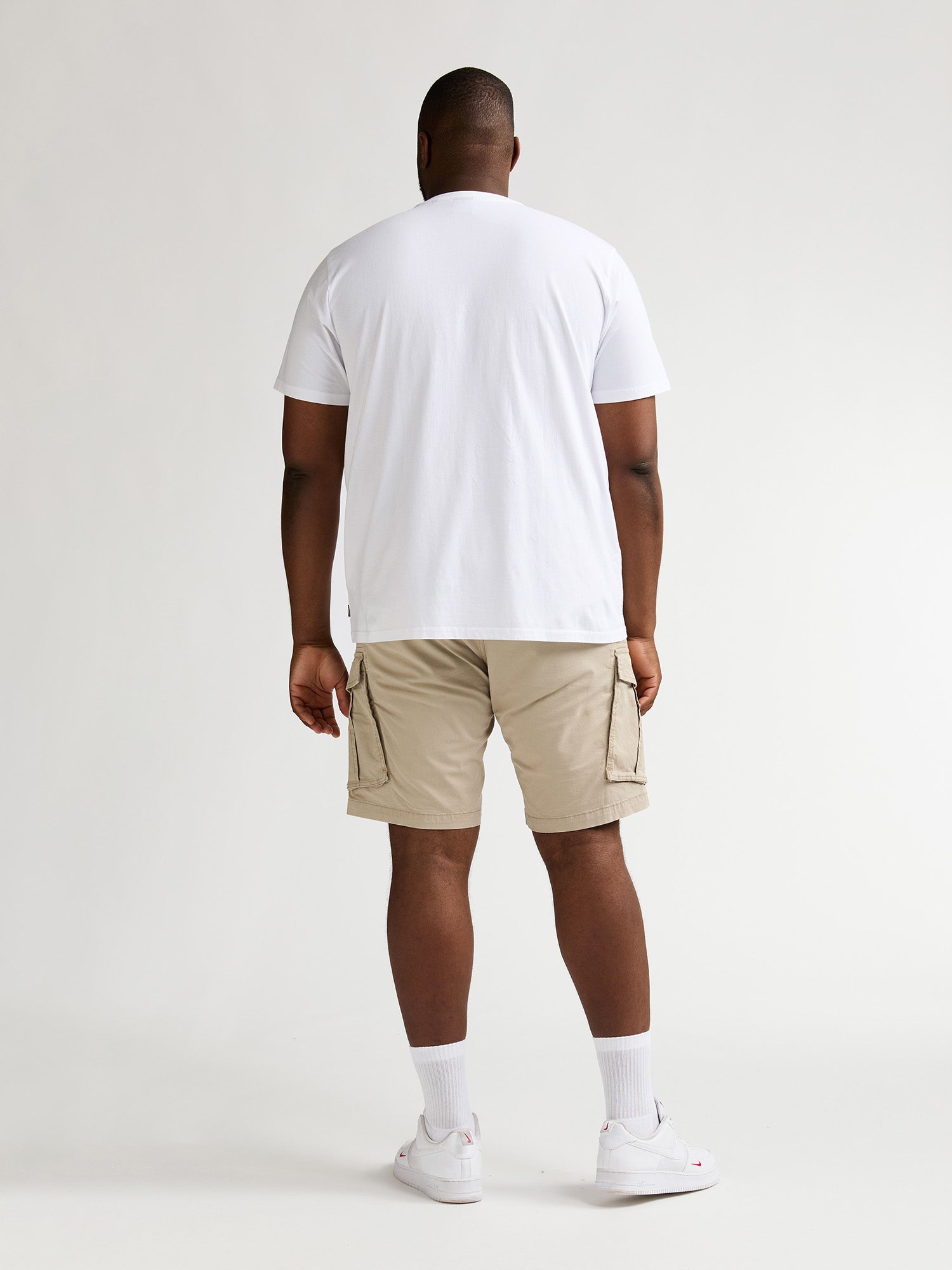 Petrol Industries Men T-Shirt Short Sleeve Classic Print Regular Plus Fit Bright White