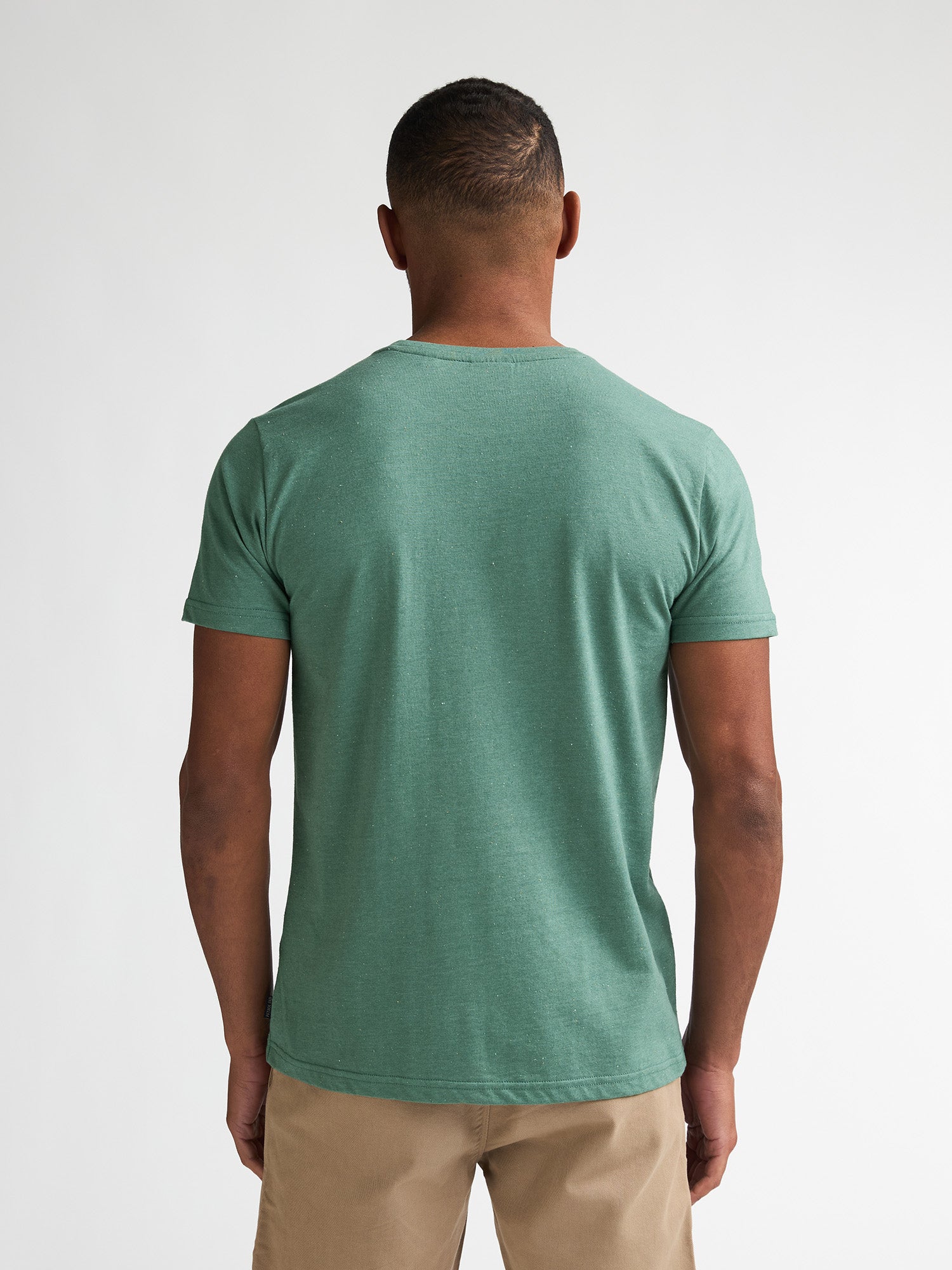 Petrol Industries Men T-Shirt Short Sleeve Classic Print Regular Fit Oil Green