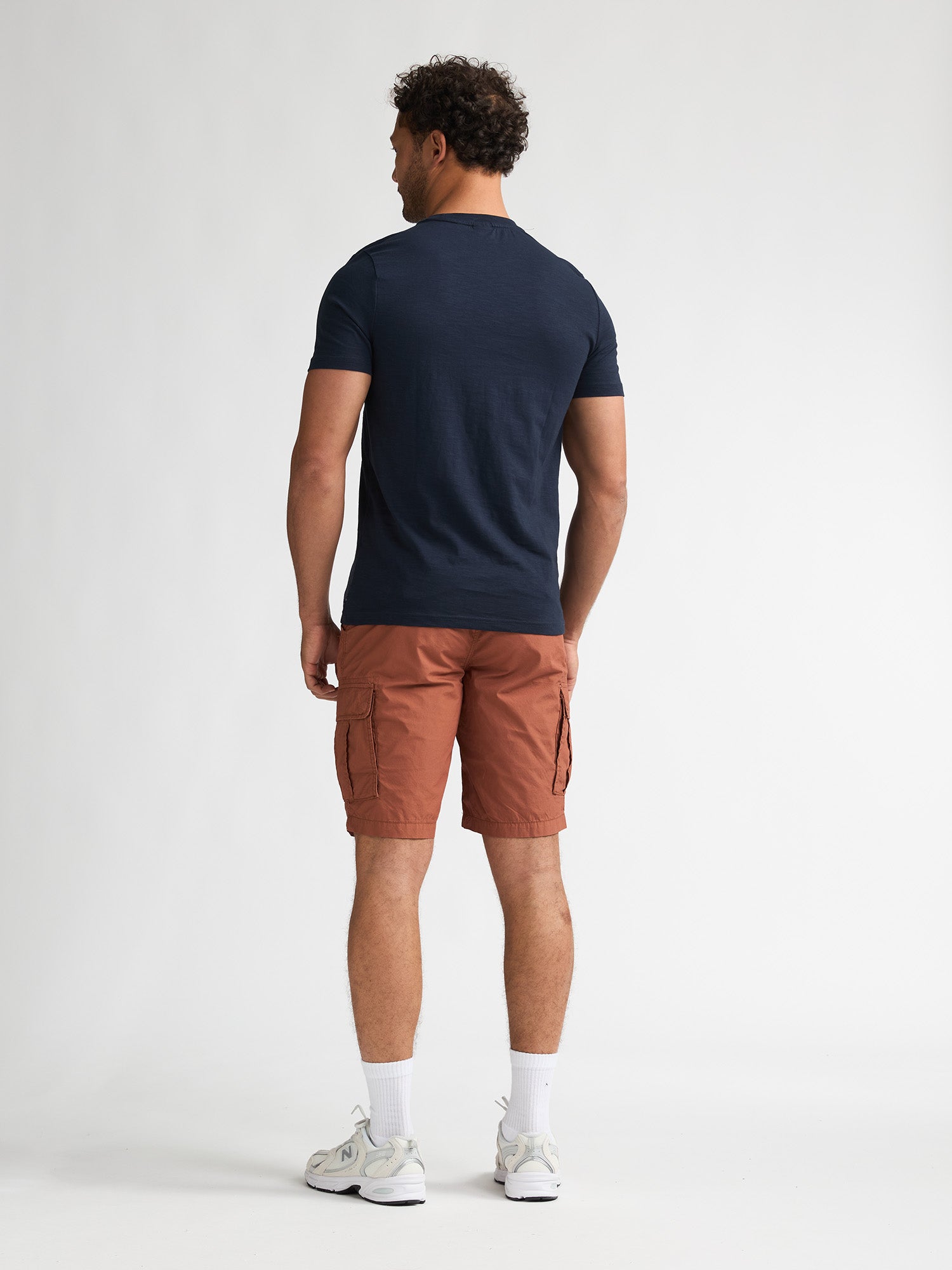 Petrol Industries Men T-Shirt Short Sleeve Regular Fit Navy Blue