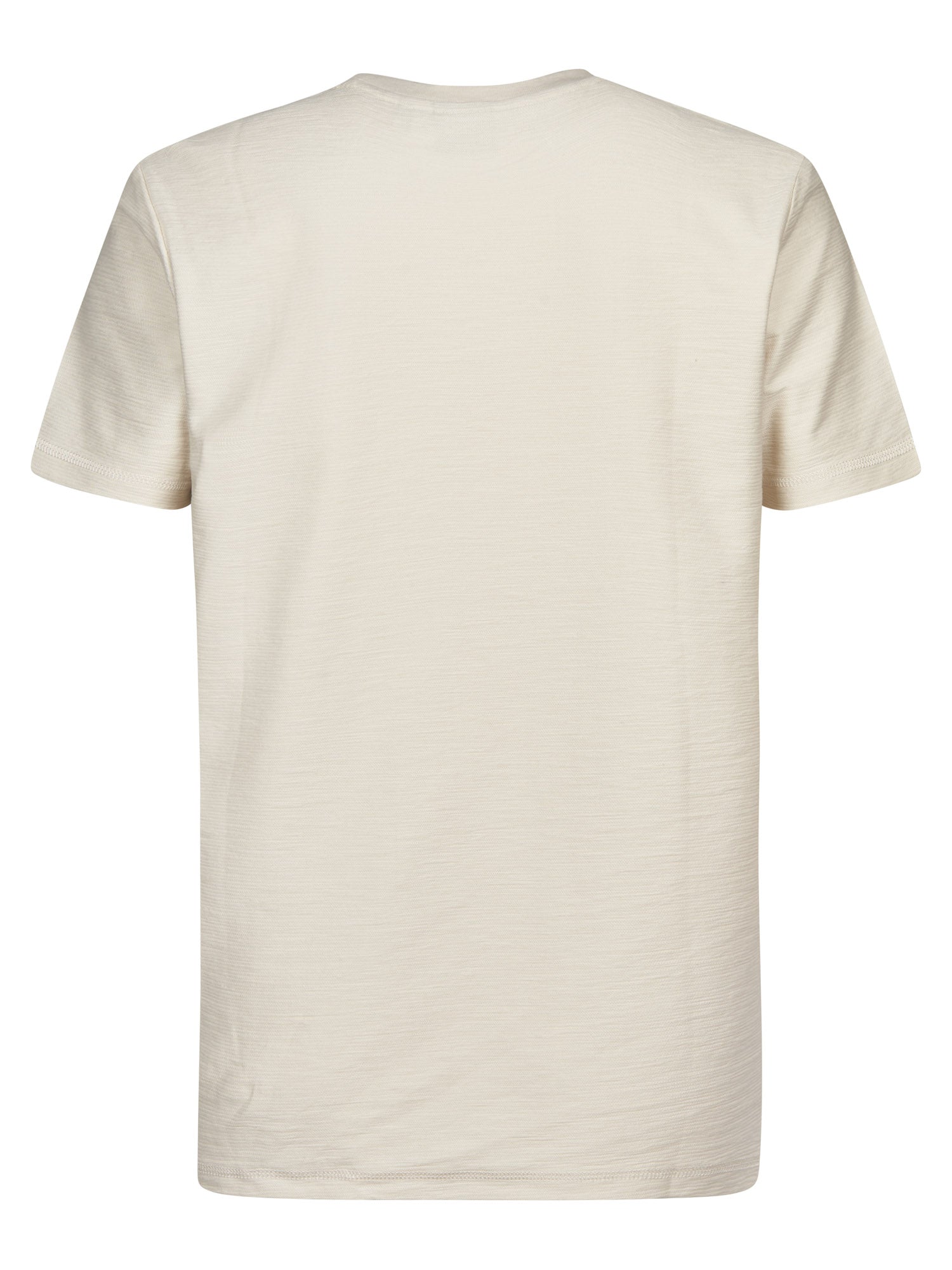 Petrol Industries Men T-Shirt Short Sleeve Regular Fit Seashell