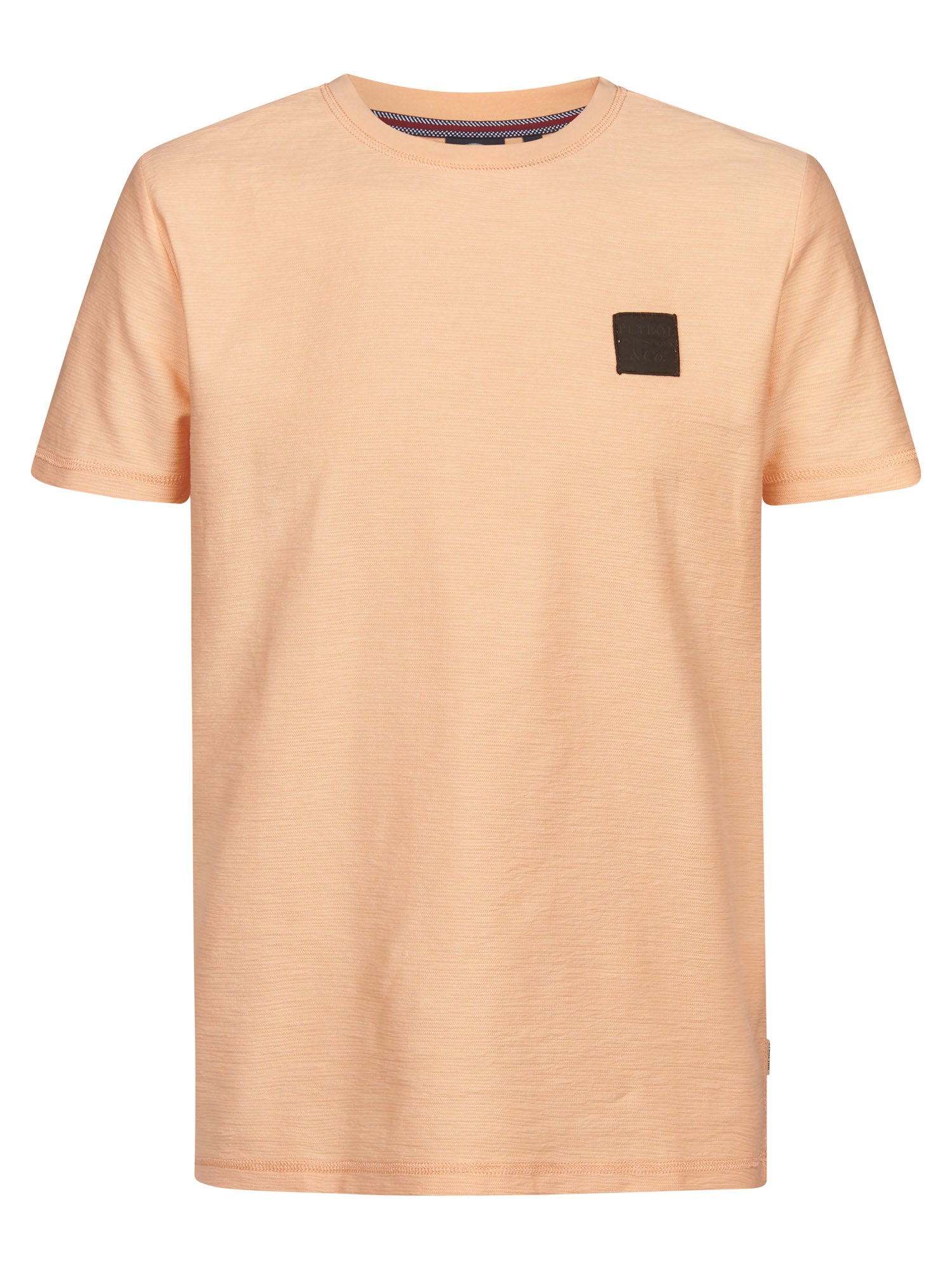 Petrol Industries Men T-Shirt Short Sleeve Regular Fit Tropical Orange