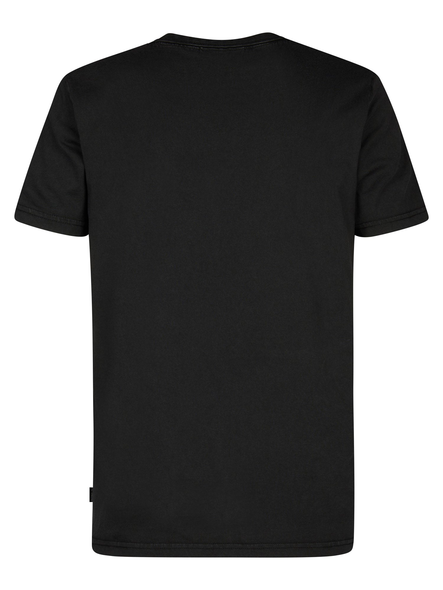 Petrol Industries Men T-Shirt Short Sleeve Classic Print Regular Fit Black