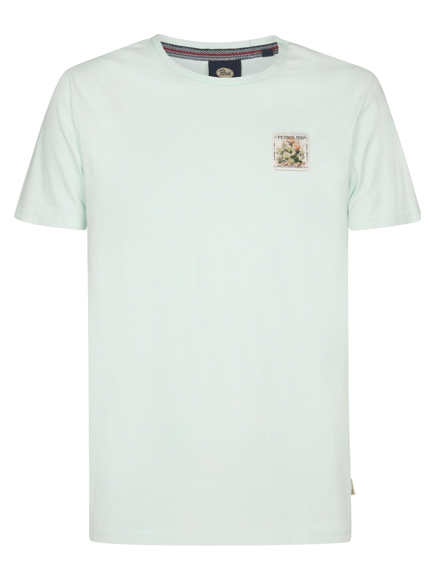 Petrol Industries Men T-Shirt Short Sleeve Regular Fit Cool Mint