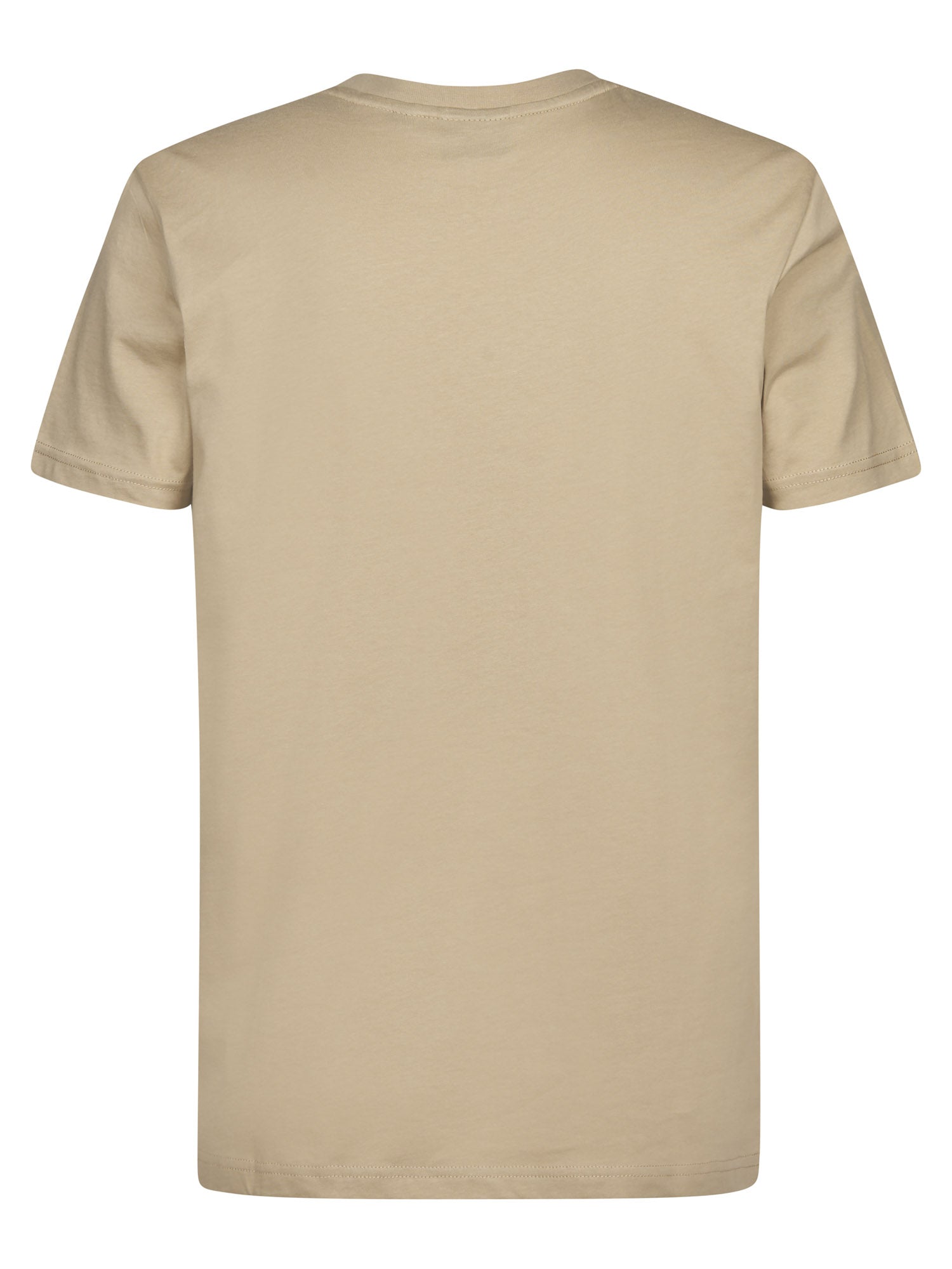 Petrol Industries Men T-Shirt Short Sleeve Regular Fit Light Tan