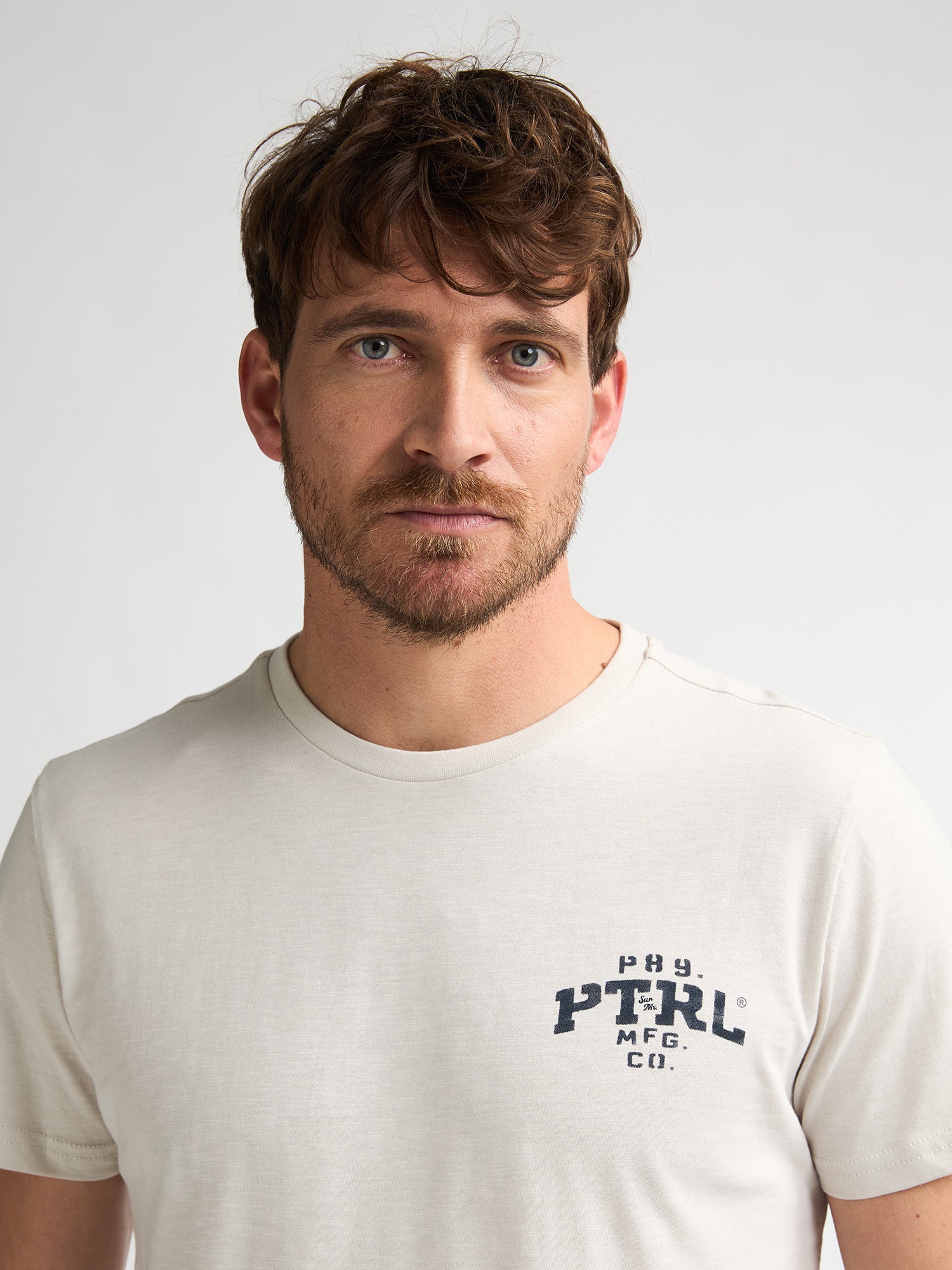 Petrol Industries Men T-Shirt Short Sleeve Classic Print Regular Fit Seashell