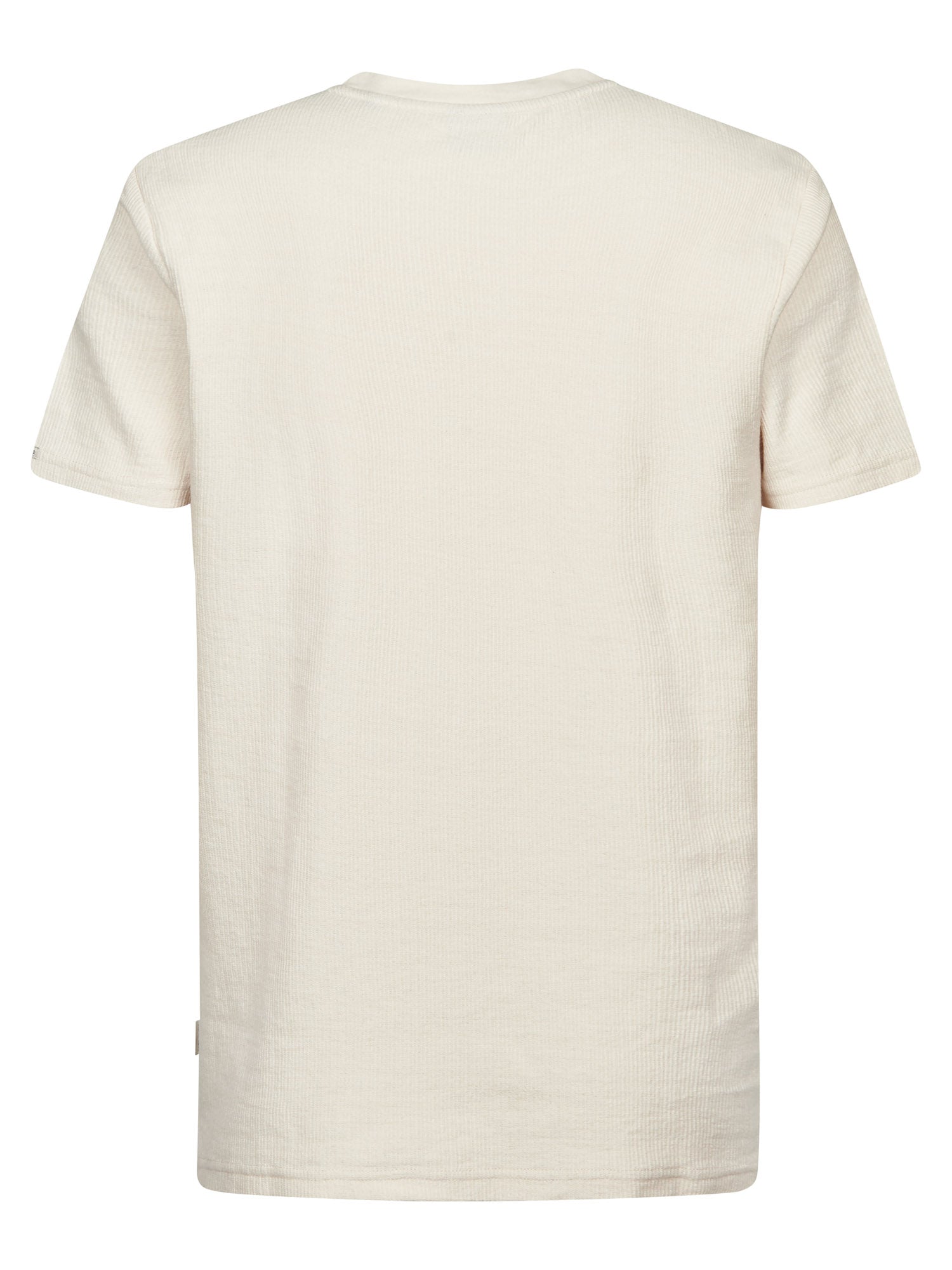 Petrol Industries Men T-Shirt Short Sleeve Regular Fit Seashell