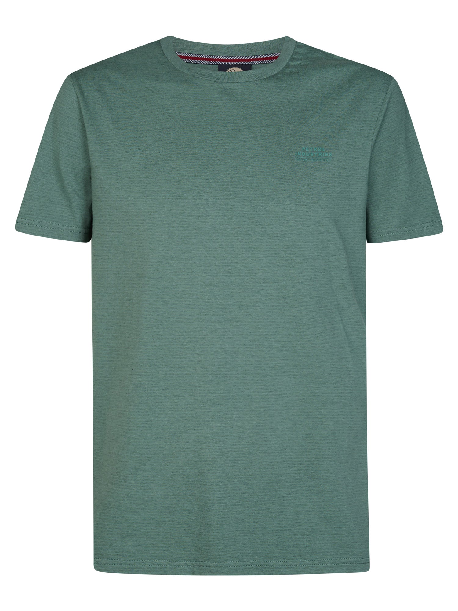 Petrol Industries Men T-Shirt Short Sleeve Regular Fit Oil Green