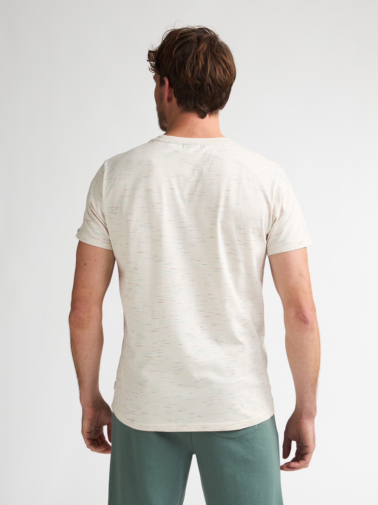 Petrol Industries Men T-Shirt Short Sleeve Regular Fit Seashell