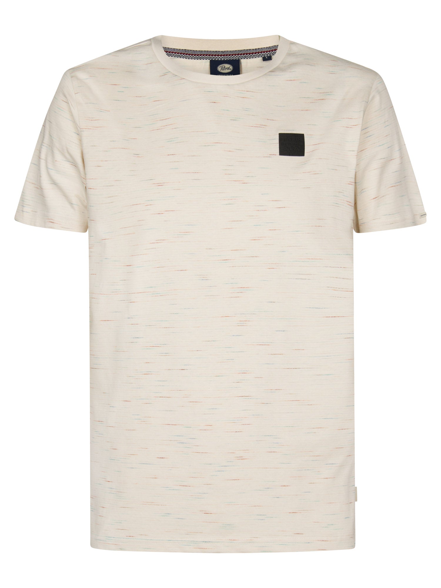 Petrol Industries Men T-Shirt Short Sleeve Regular Fit Seashell