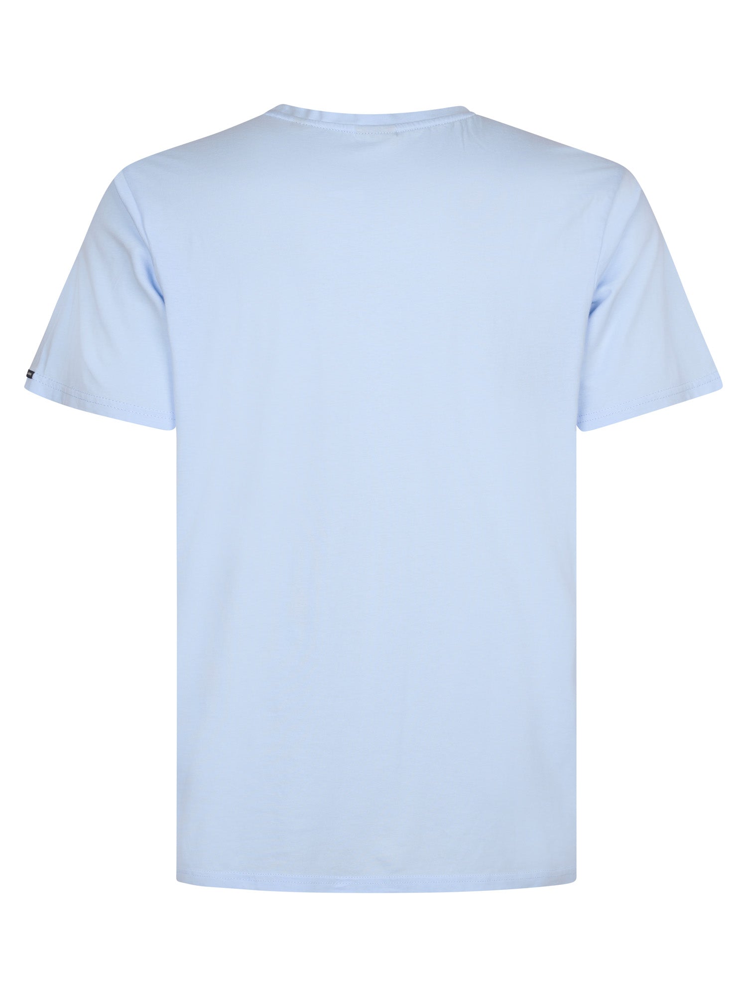 Petrol Industries Men T-Shirt Short Sleeve Regular Plus Fit Sky