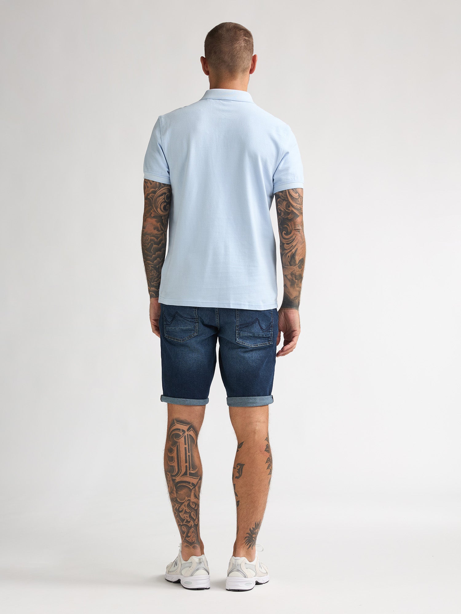 Petrol Industries Men Polo Short Sleeve Regular Fit Sky