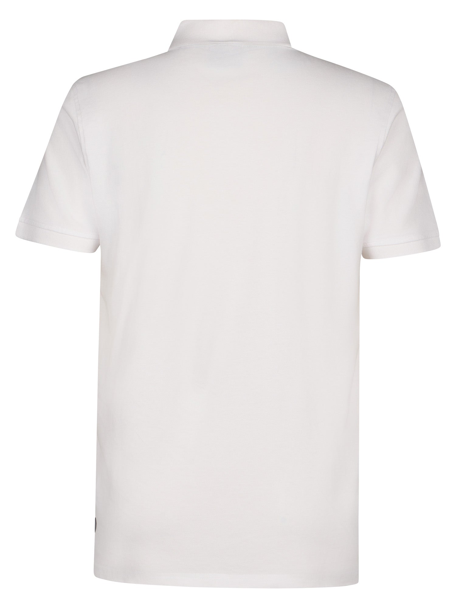 Petrol Industries Men Polo Short Sleeve Regular Fit Bright White