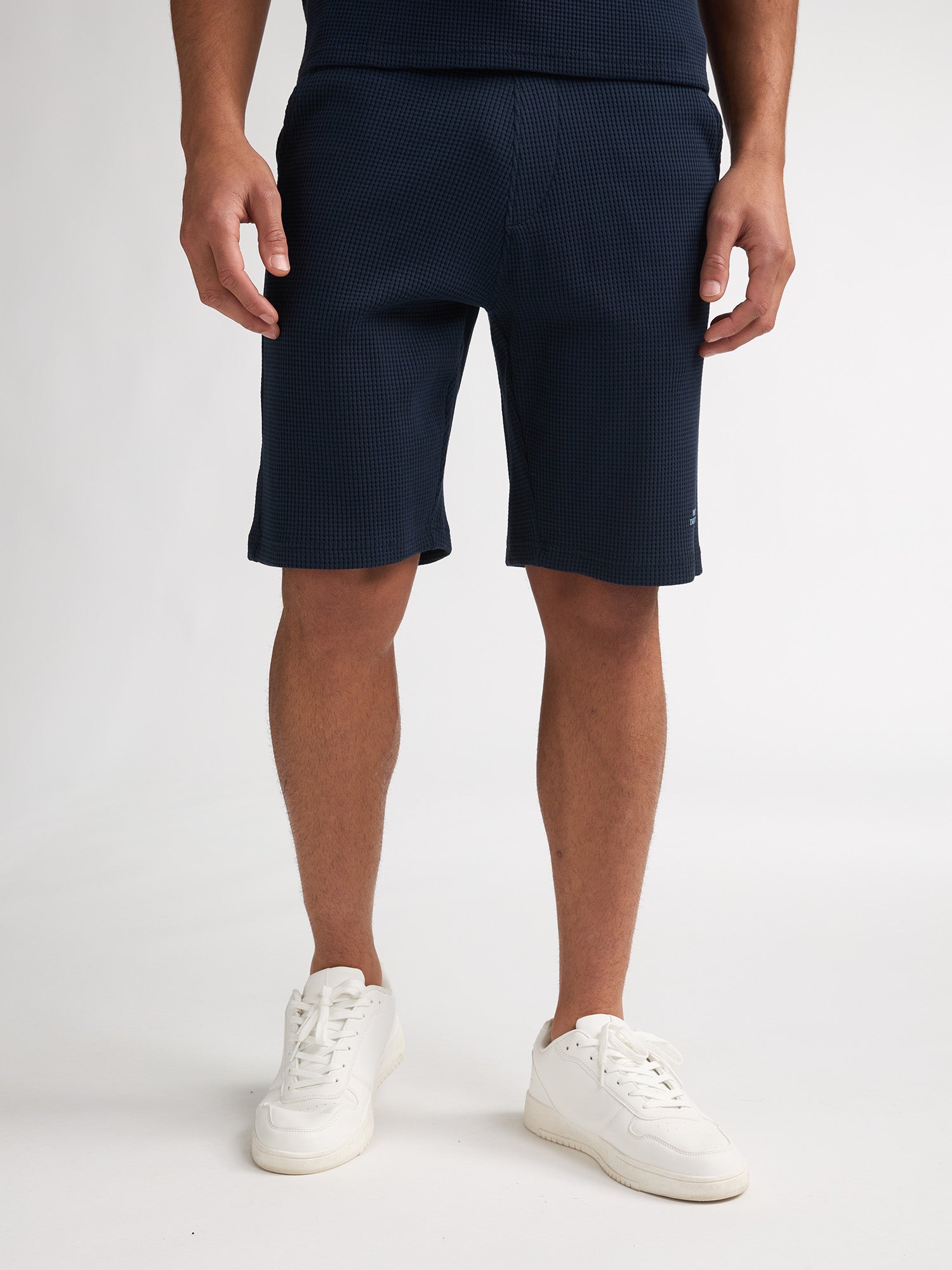Petrol Industries Men Short Jogging Sweat Fit Navy Blue