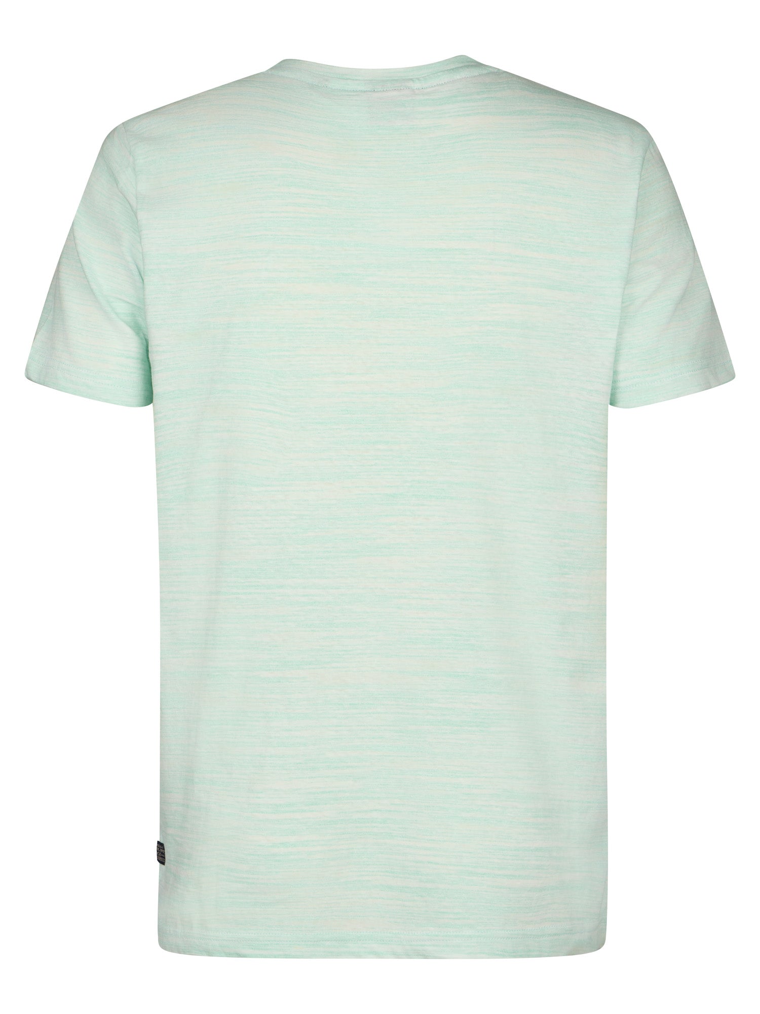 Petrol Industries Men T-Shirt Short Sleeve Classic Print Regular Fit Green Aqua