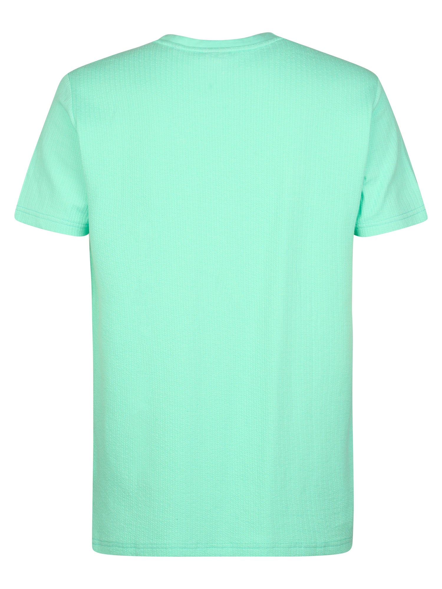 Petrol Industries Men T-Shirt Short Sleeve Regular Fit Green Aqua