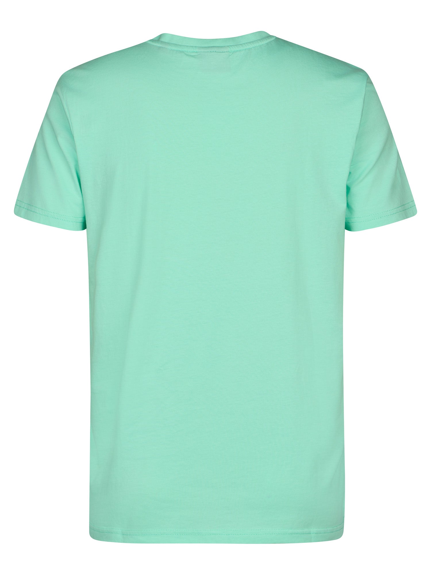 Petrol Industries Men T-Shirt Short Sleeve Regular Fit Green Aqua