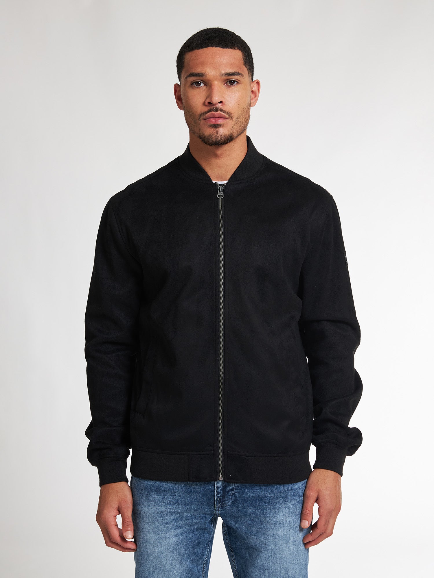 ブラックベルベットジップアップジャケット Zip Up Jacket | CITY COUNTRY CITY