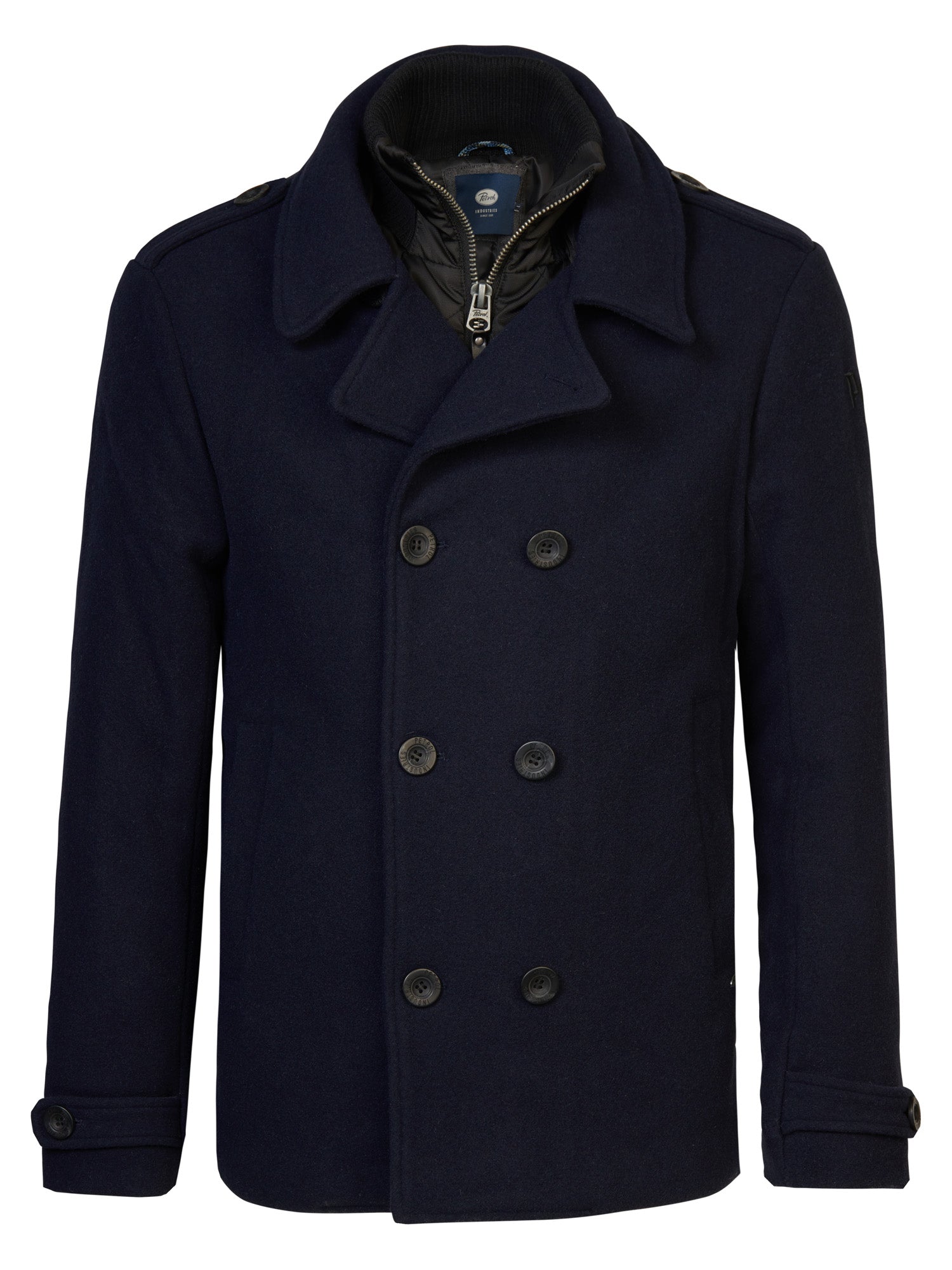 Discover the Petrol Industries Chequamegon Peacoat for men