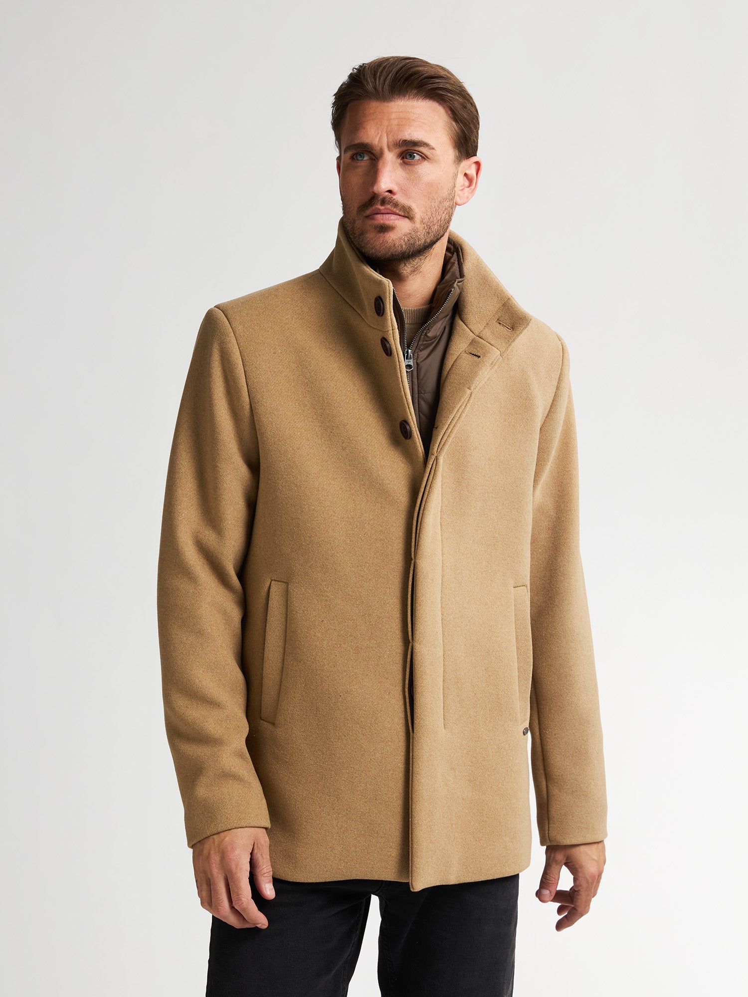 Discover the Petrol Industries Kickapoo Wool Coat for men. Stay