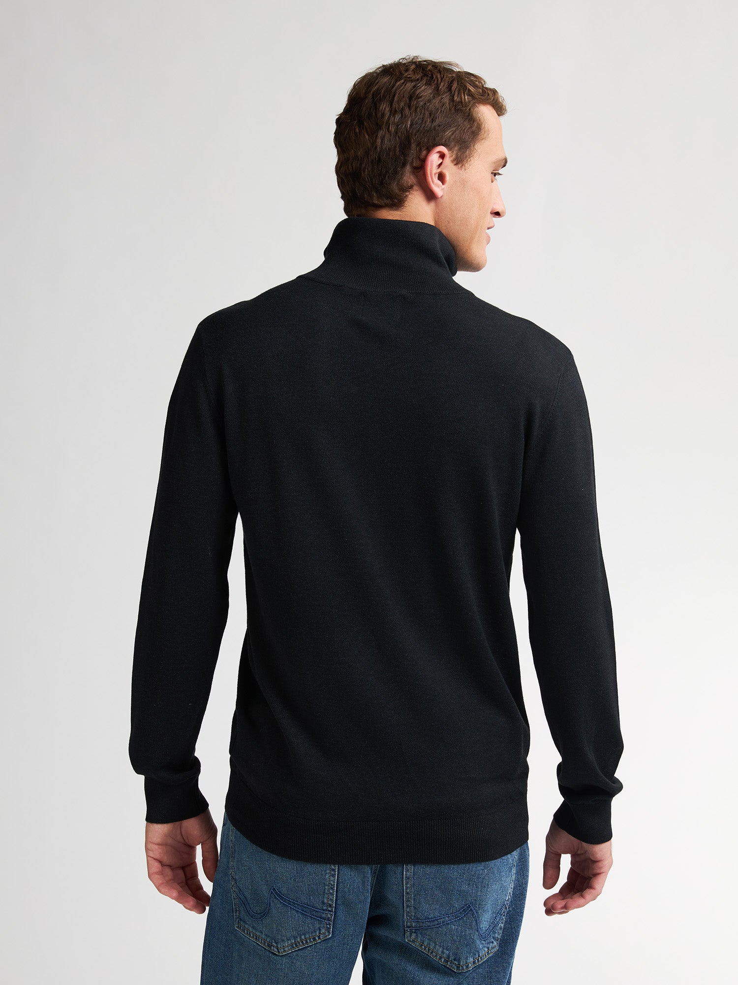 Knitted Half-Zip Sweater Lexington