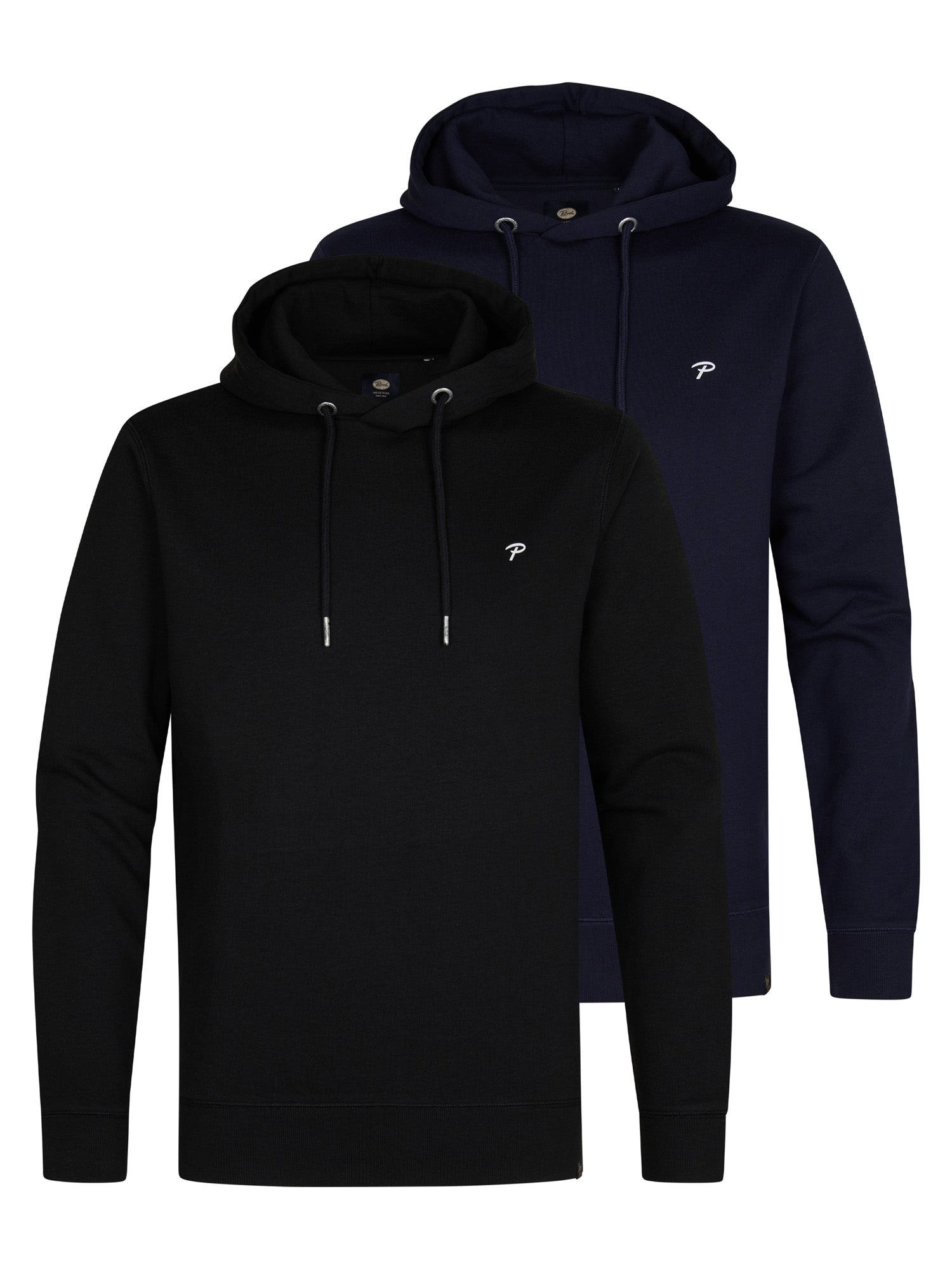 Petrol Industries Felpa con zip - navy blue/blu