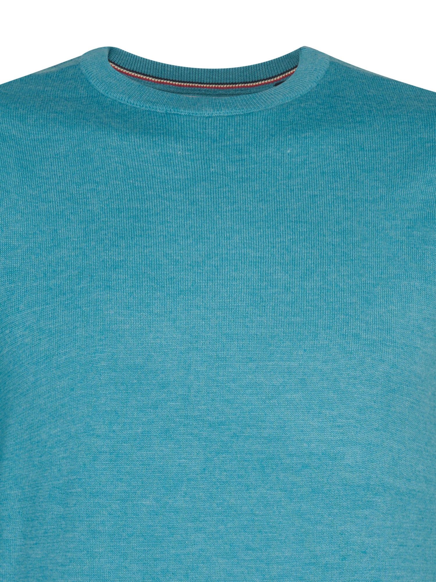 Petrol Industries Men Knitwear Round Neck Basic Regular Fit Iron Blue