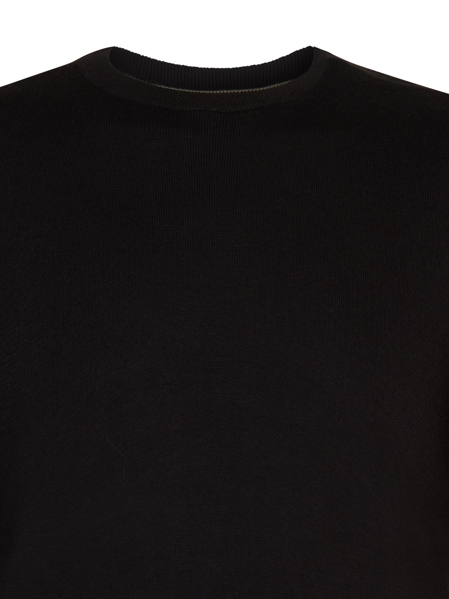 Petrol Industries Men Knitwear Round Neck Basic Regular Fit Black
