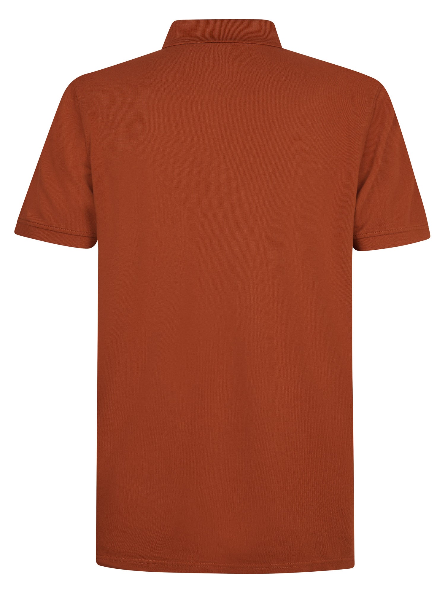 Petrol Industries Men Polo Short Sleeve Regular Fit Copper Orange