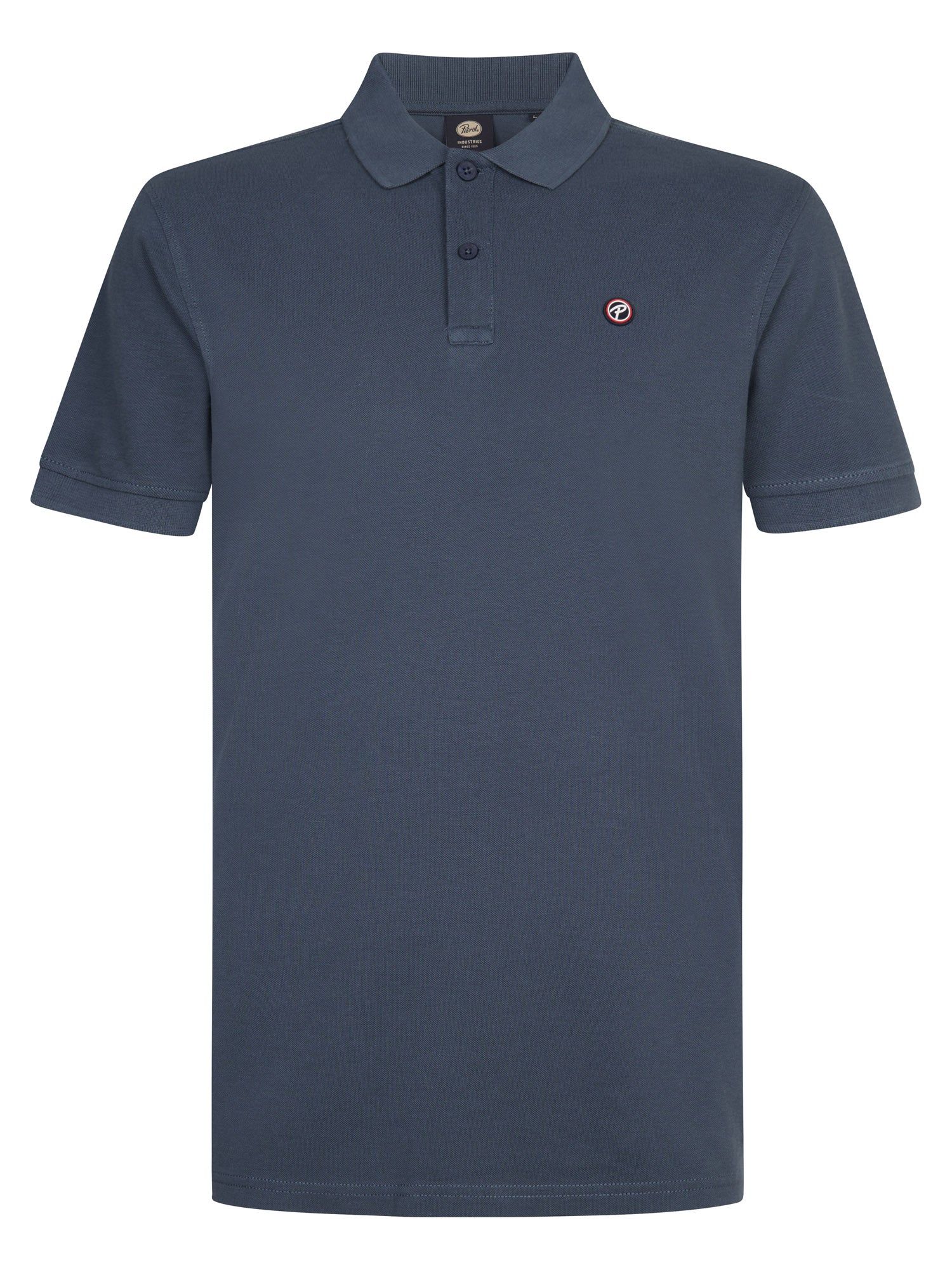 Petrol Industries Men Polo Short Sleeve Regular Fit Storm Blue