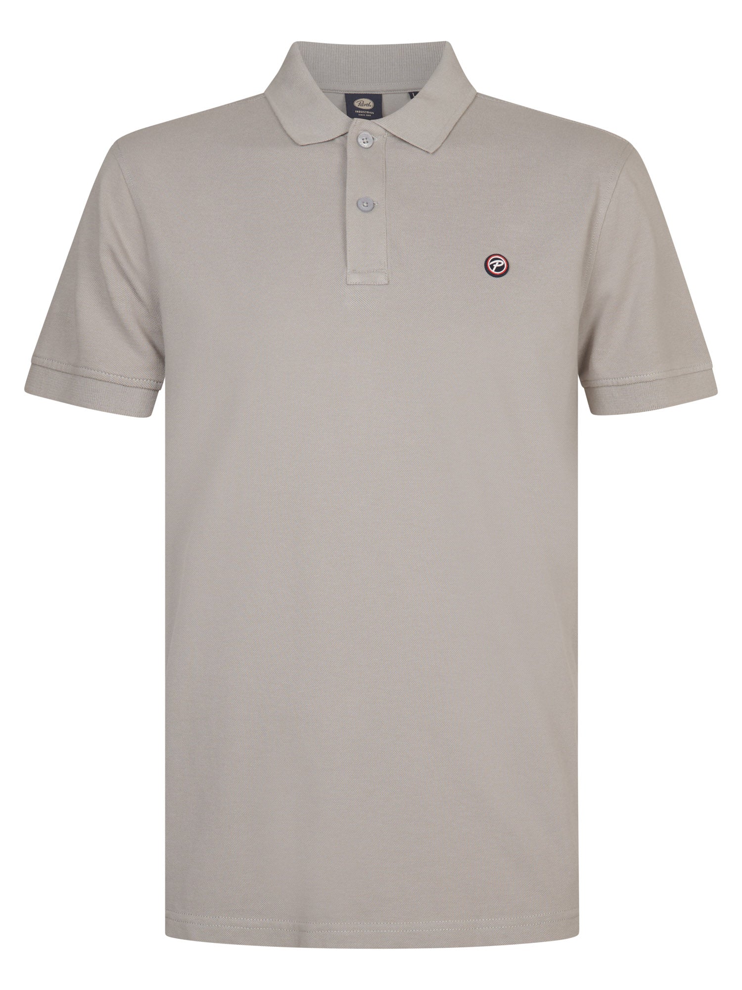 Petrol Industries Men Polo Short Sleeve Regular Fit Ice Grey
