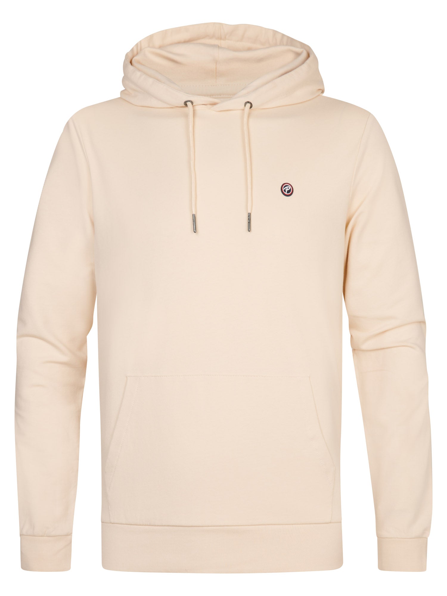 Petrol Industries Men Sweater Hooded Regular Fit Stone White
