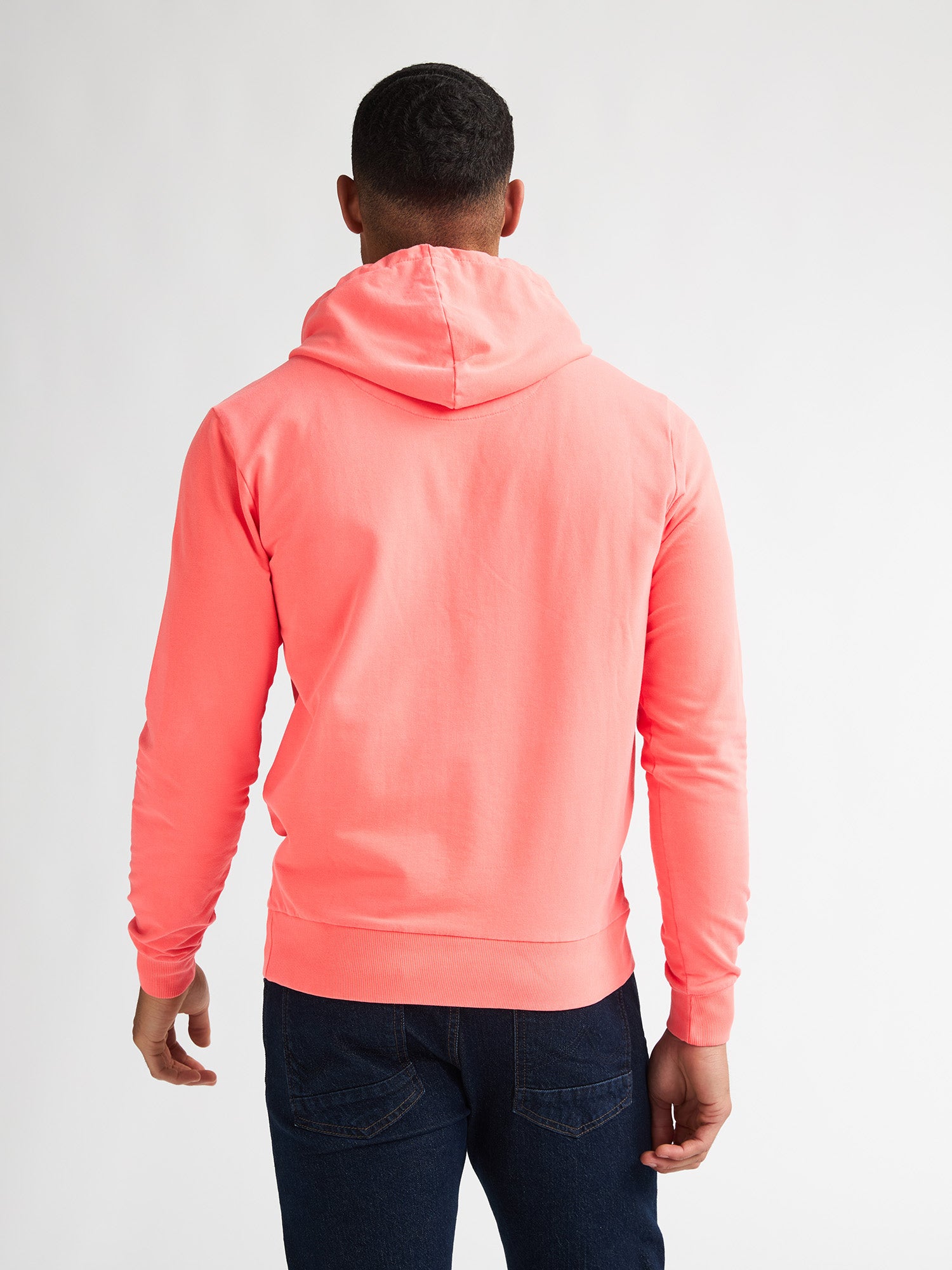 Petrol Industries Men Sweater Hooded Regular Fit Fiery Coral