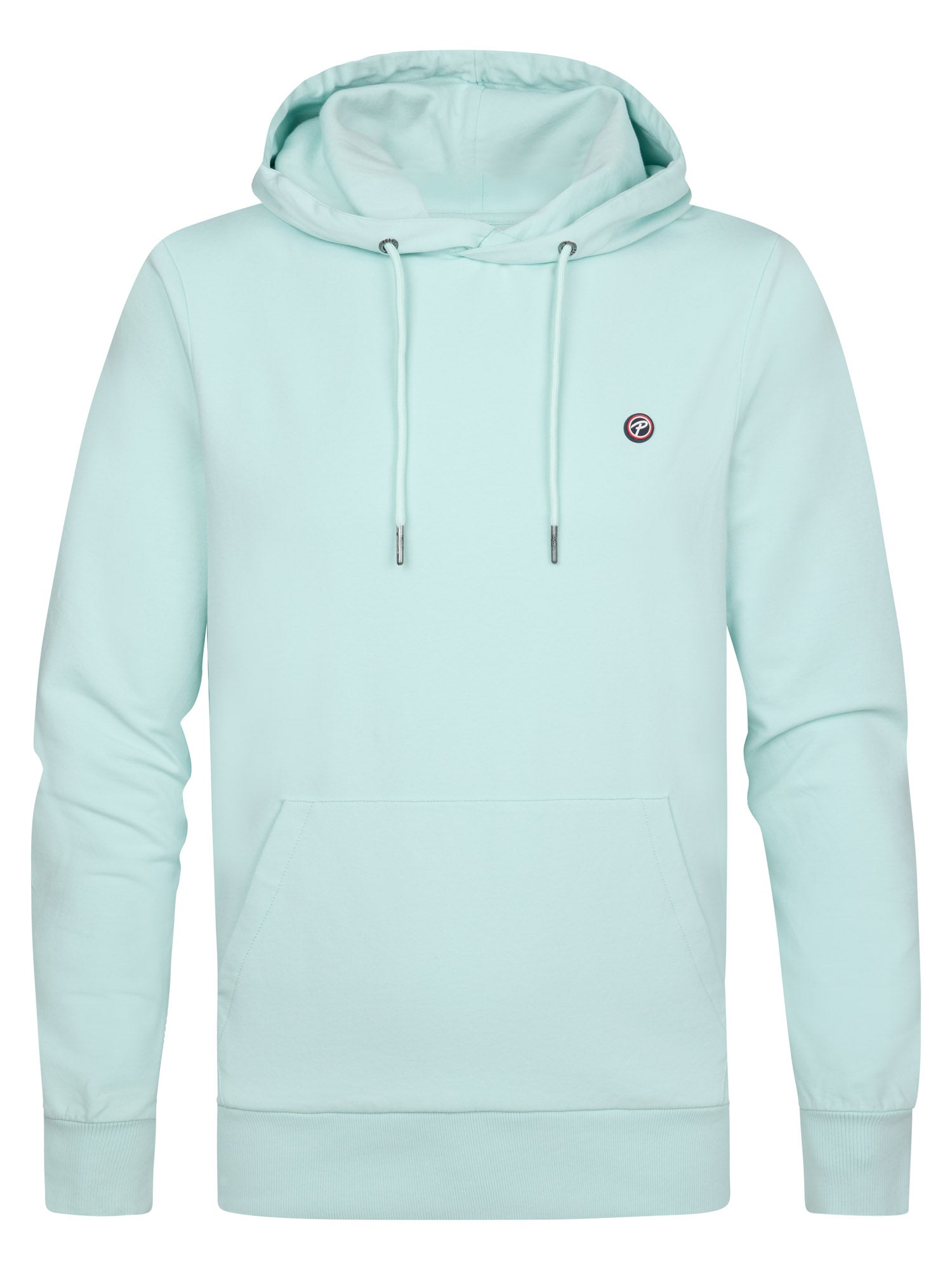 Petrol Industries Men Sweater Hooded Regular Fit Cool Mint